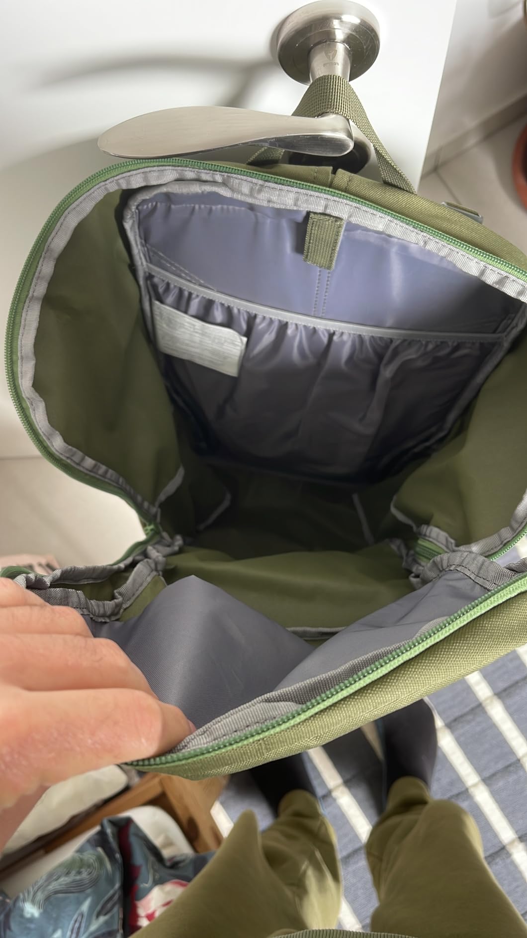 Kelty Asher Backpack, Daypack to Multi-Day Backpacking Capacity, Hiking, Lightweight Travel Pack, Internal Frame (65L Winter Moss) customer photo 1