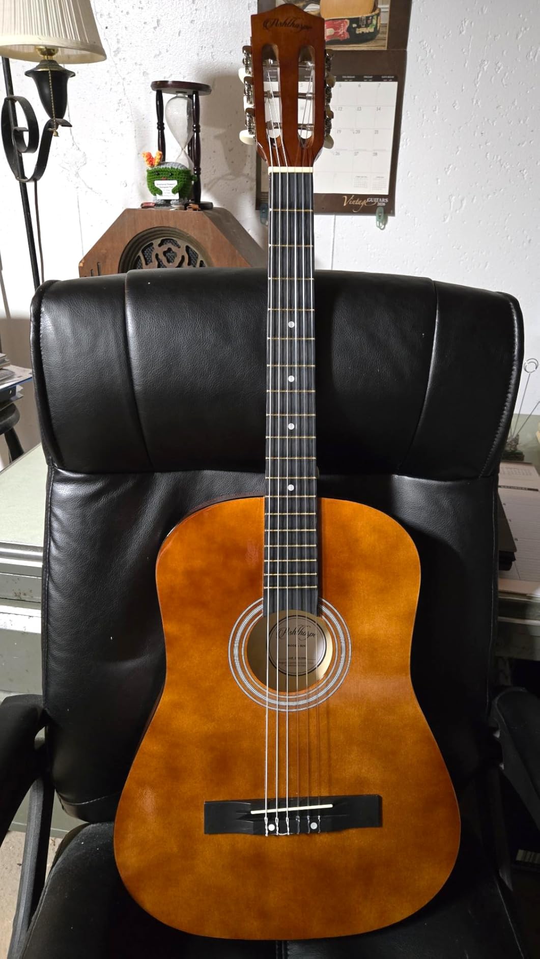 Ashthorpe 30-inch Kids Acoustic Guitar (Blue), Beginner Starter Kit with Gig Bag, Extra Strings, Strap, Picks, and Lessons customer photo 2