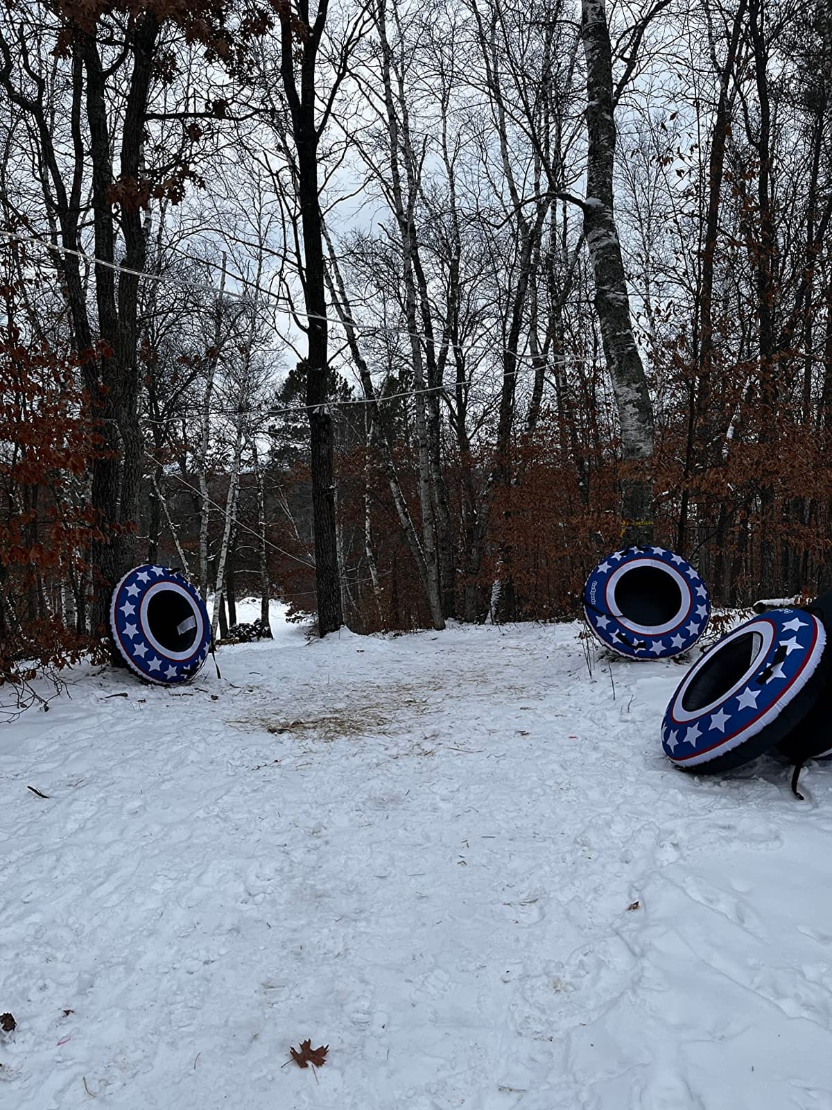 GoSports 44 Inch Heavy-Duty Winter Snow Tube with Premium Canvas Cover - Choose Your Style - Commercial Grade Sled customer photo 1