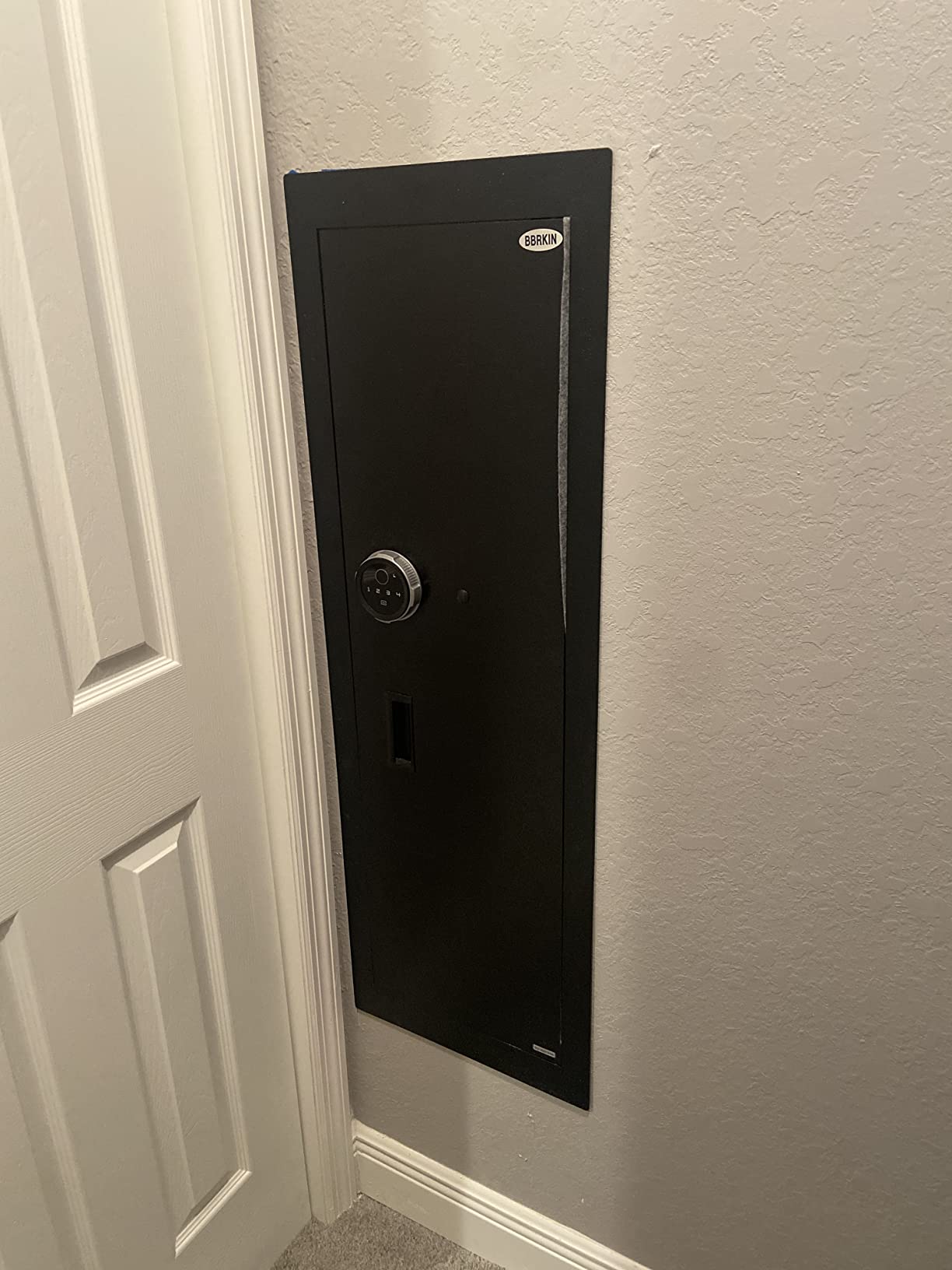 Langger Biometric Wall Safe Between Studs, Hidden Fingerprint In‑wall Safe customer photo 1