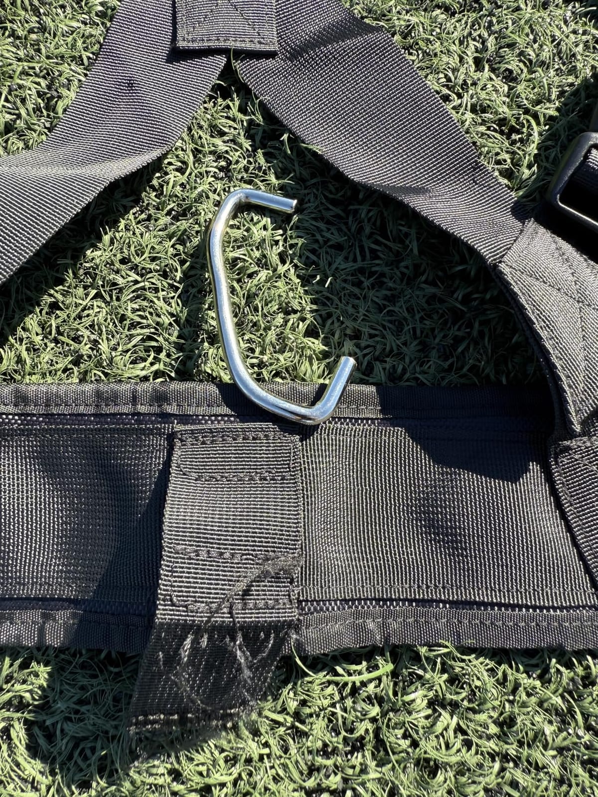 Sled Pulling Harness, Tire Pulling Harness with Pull Strap for Resistance Training, Adjustable Padded Shoulder Strap customer photo 2