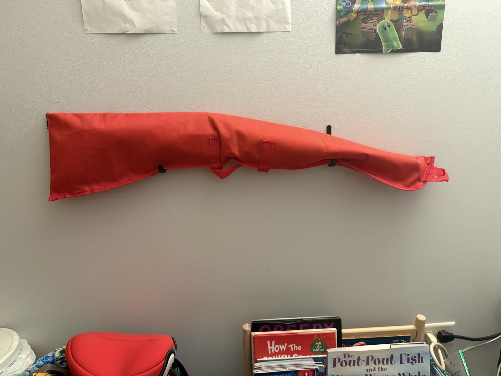 Metal Gun Rack Storage Rifles Shotgun Hooks Wall Mount Hangers for Any Rifles Shotguns Archery Bow with Soft Padding and Heavy Duty Steel… customer photo 1