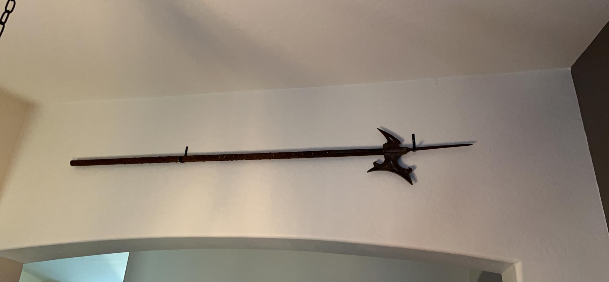 Metal Gun Rack Storage Rifles Shotgun Hooks Wall Mount Hangers for Any Rifles Shotguns Archery Bow with Soft Padding and Heavy Duty Steel… customer photo 2