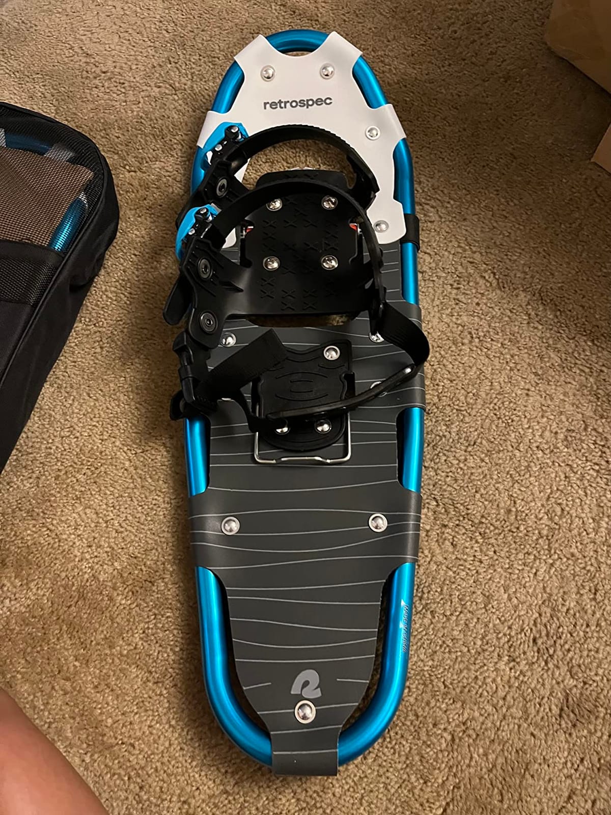 Retrospec Drifter Snowshoes for Women & Men - Lightweight Aluminum Frame Snow Shoes with Double Ratchet Binding System, Heel Lifts & Carry Bag for All Terrain Hiking & Winter Sports customer photo 1