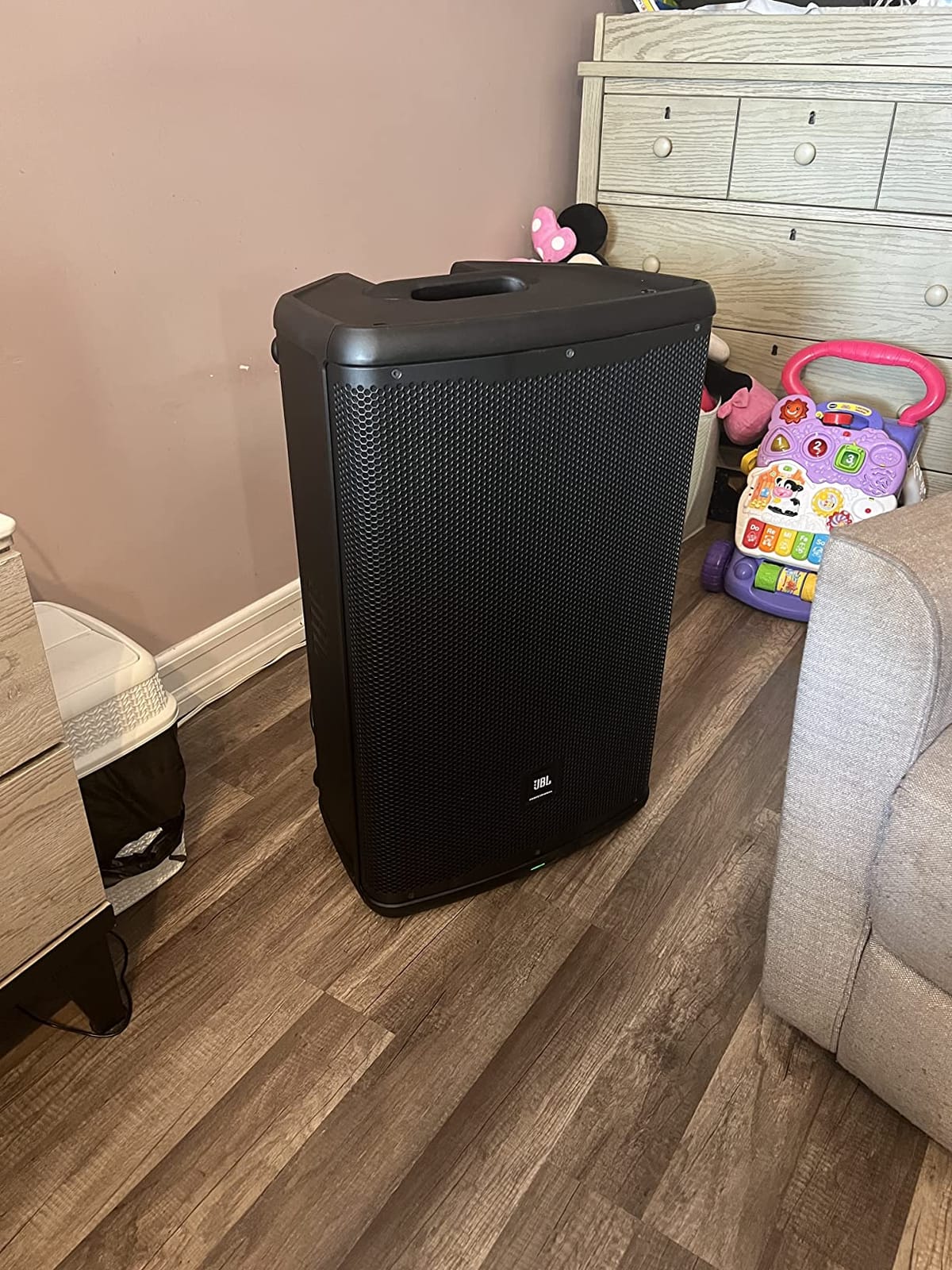 JBL Professional EON712 Powered PA Speaker, Loudspeaker with Bluetooth, 12 inch, 1300 Watt customer photo 2
