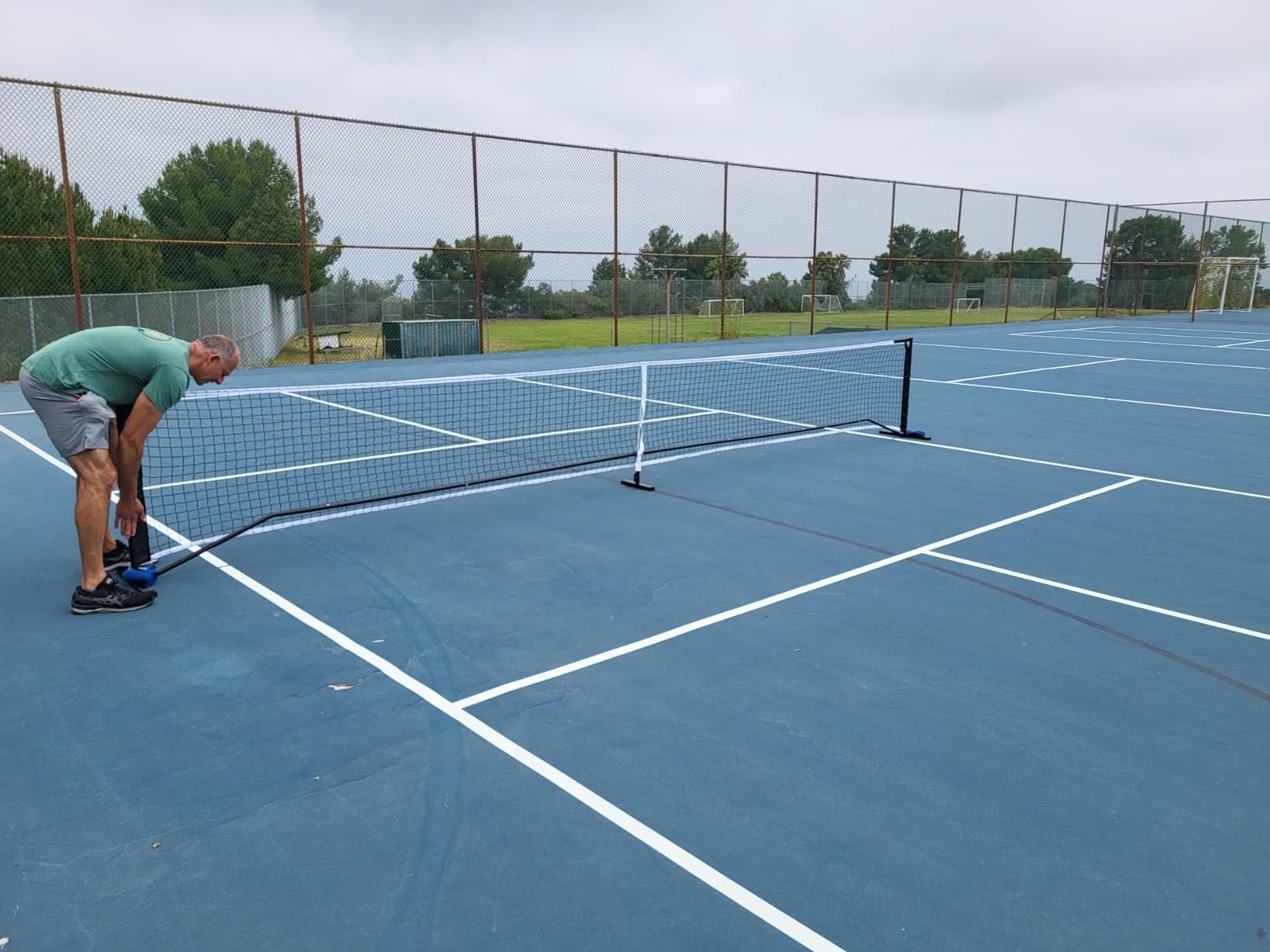 DULCE DOM 22FT Pickleball Net Set for Family Fun & Outdoor Recreation customer photo 2