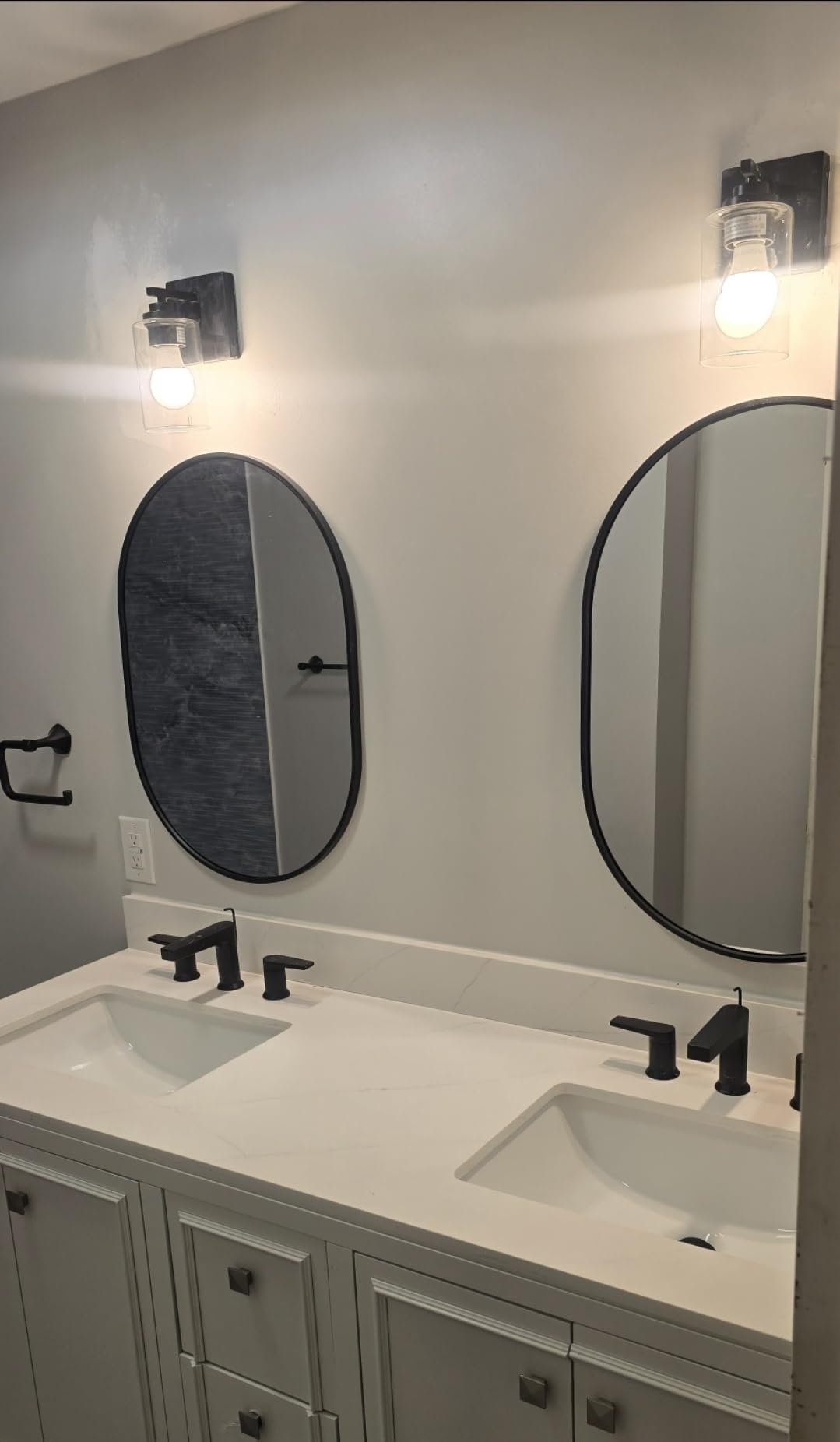VerRon Wall Sconces Set of 2 for Bathroom, Modern Vanity Light Fixtures customer photo 1