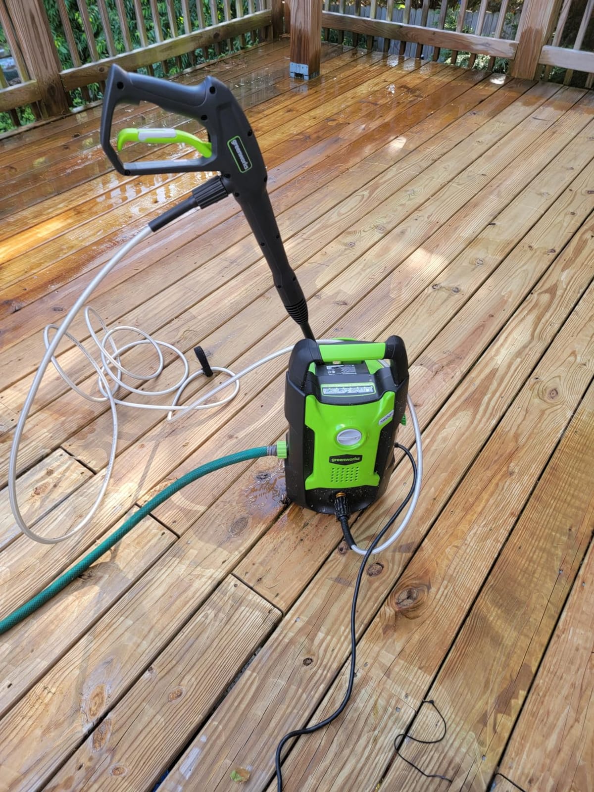 Greenworks 1600 PSI (1.2 GPM) Electric Pressure Washer customer photo 1