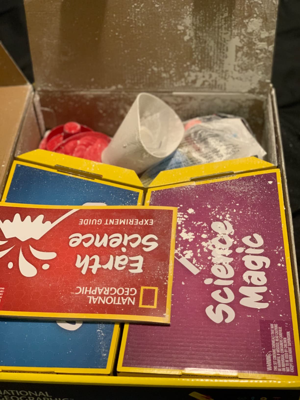 National Geographic Mega Science Lab with 75 Experiments for Kids 8-12 | Earth Science, Chemistry Set, Science Magic, Easy Experiments, STEM Projects, Science Kit for Kids, Birthday Gift customer photo 2