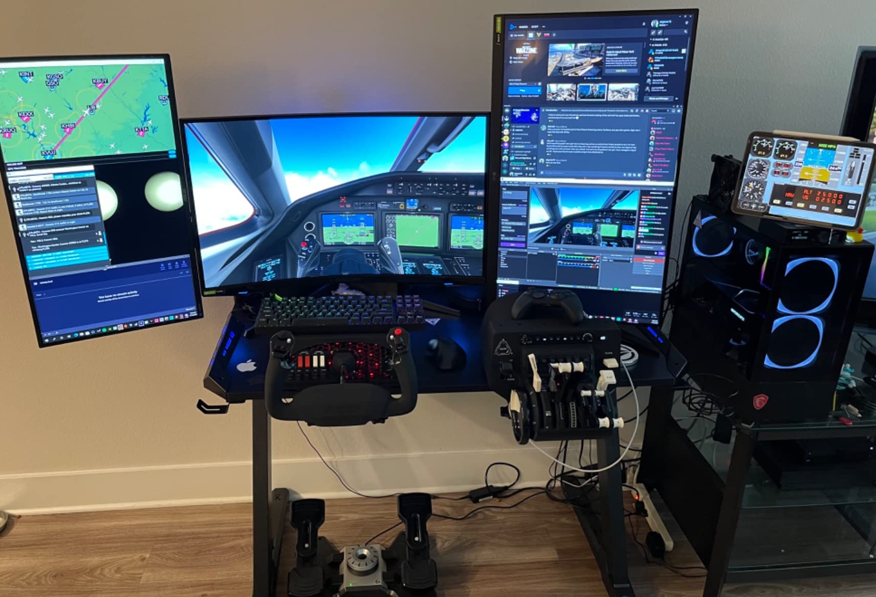 Honeycomb Alpha Flight Controls Yoke Bundle customer photo 2