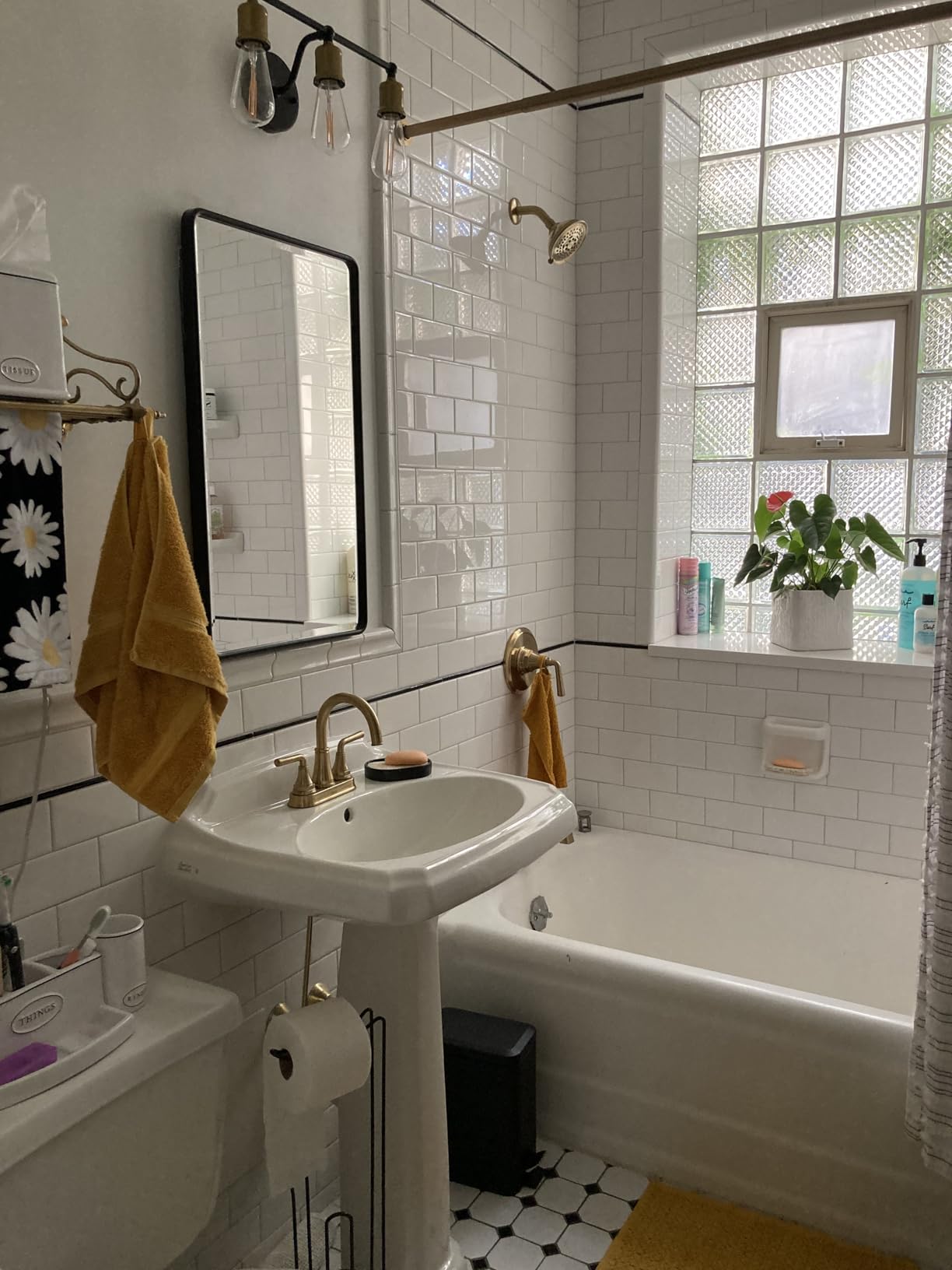 TEHOME 16x24 Brushed Nickel Recessed Bevel Mirrored Bathroom Medicine Cabinet customer photo 1