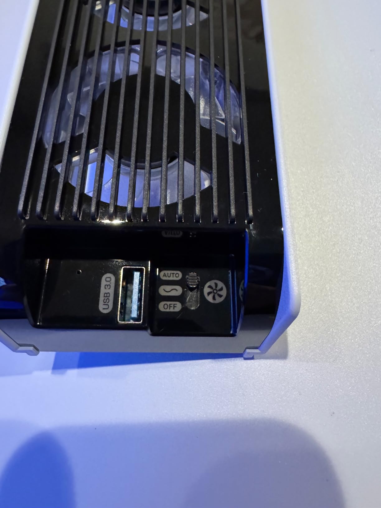 KIWIHOME Cooling Fan for PS5 2020, Quiet Cooler with Auto Speed USB3.0 customer photo 1