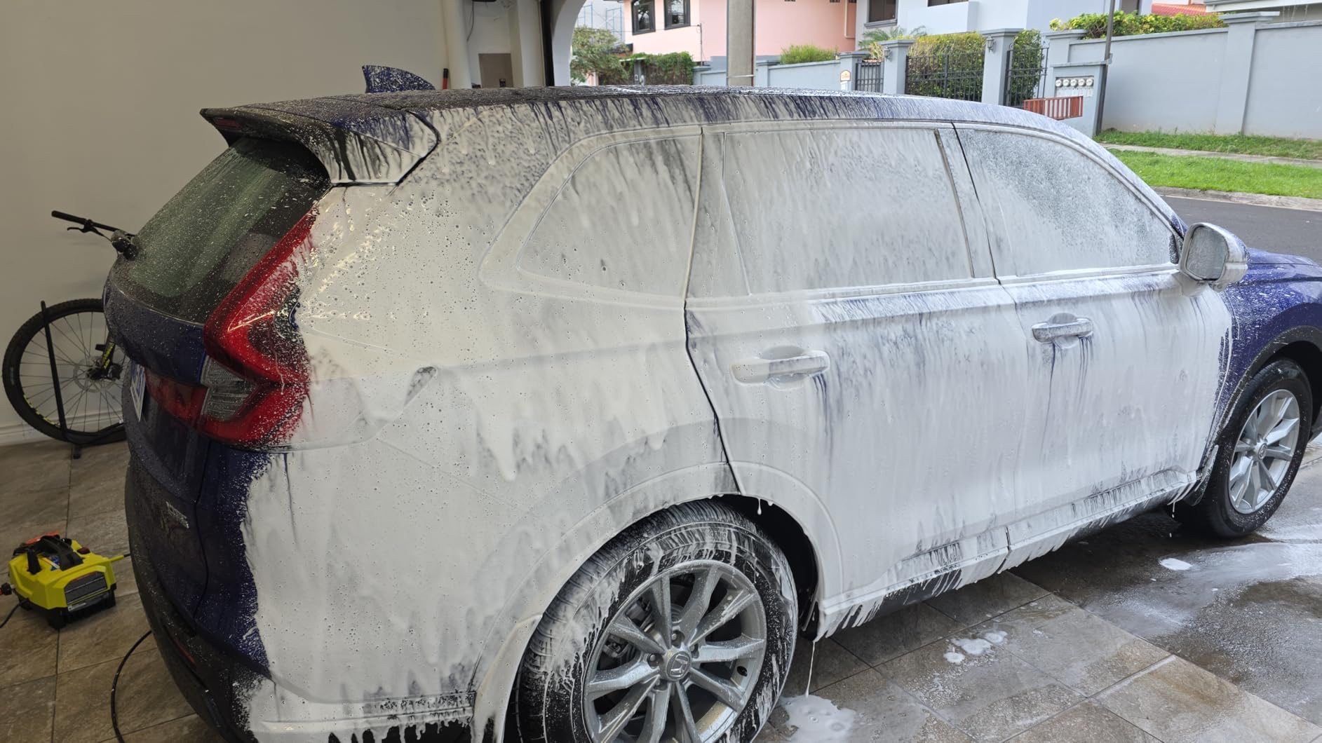 M MINGLE High Pressure Washer Gun Snow Foam Lance, 4000 PSI, 1 Liter customer photo 2