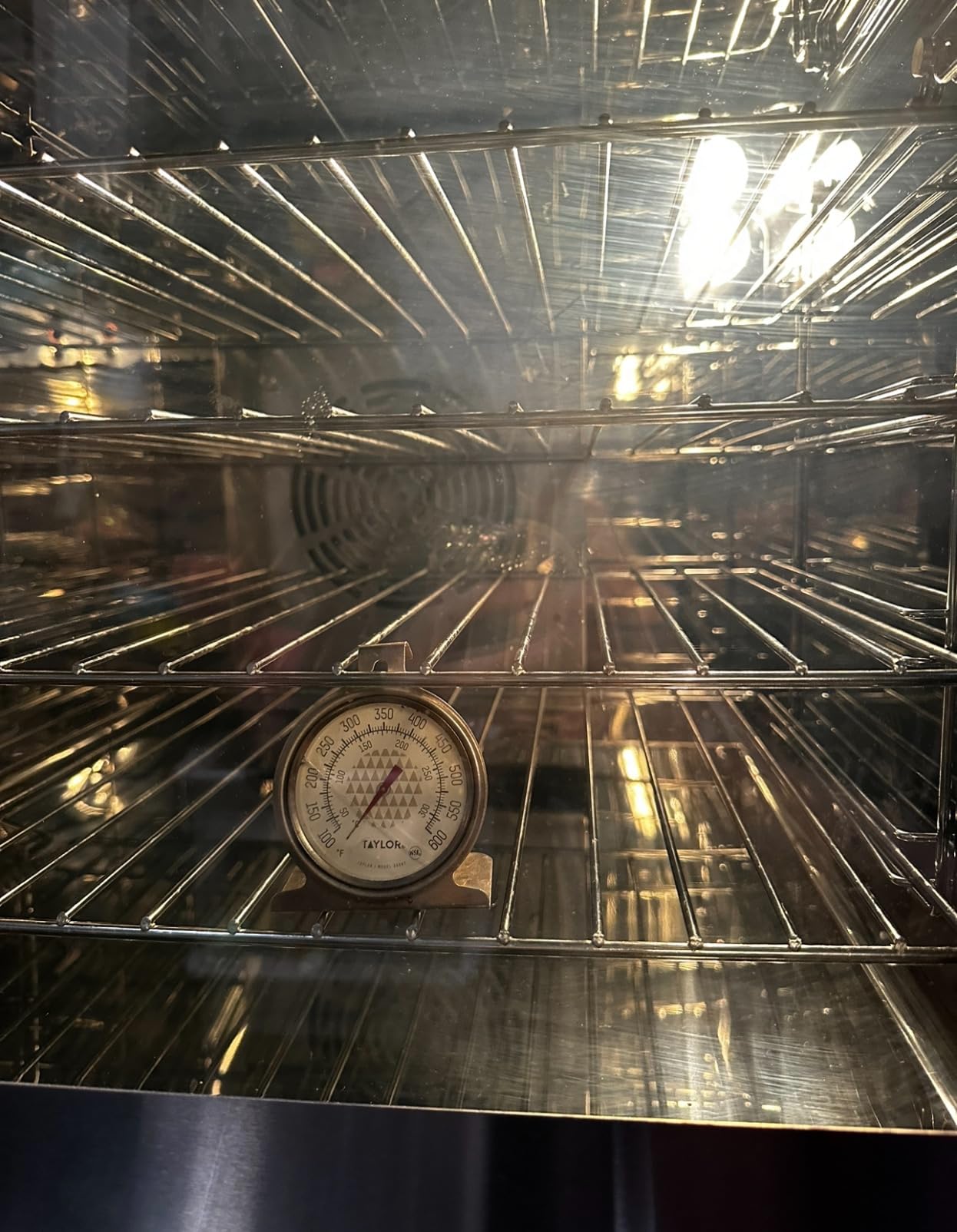 VEVOR Commercial Convection Oven, 66L/60Qt, Half-Size Conventional Oven Countertop, 1800W 4-Tier Toaster w/Front Glass Door, w/Trays Wire Racks Clip Gloves, 120V customer photo 2