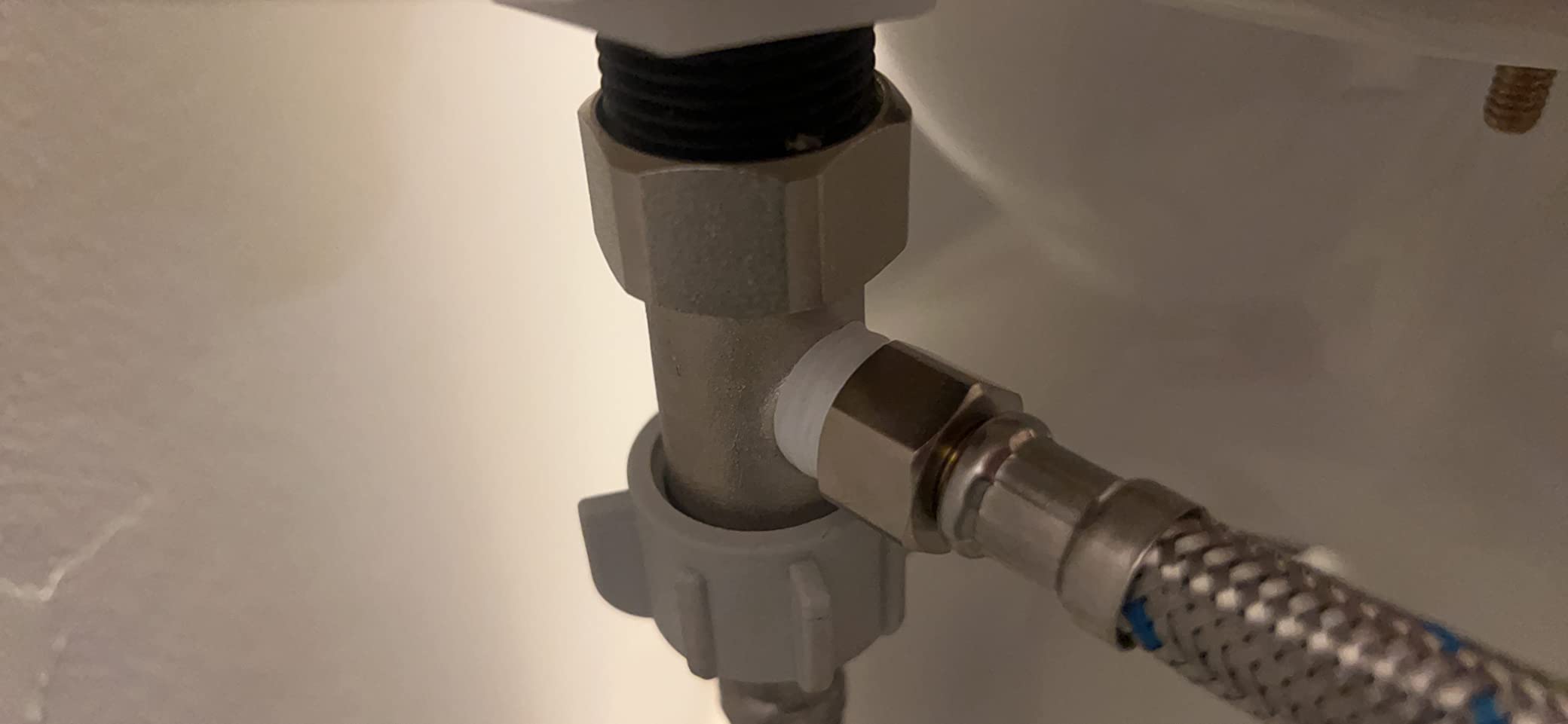 Bidet Attachment for Toilet, Dual Nozzle (Frontal and Rear Wash) Non-Electric Fresh Water Toilet Seat Attachment with Nozzle Self Cleaning, Adjustable Water Pressure(Chrome Silver) customer photo 2
