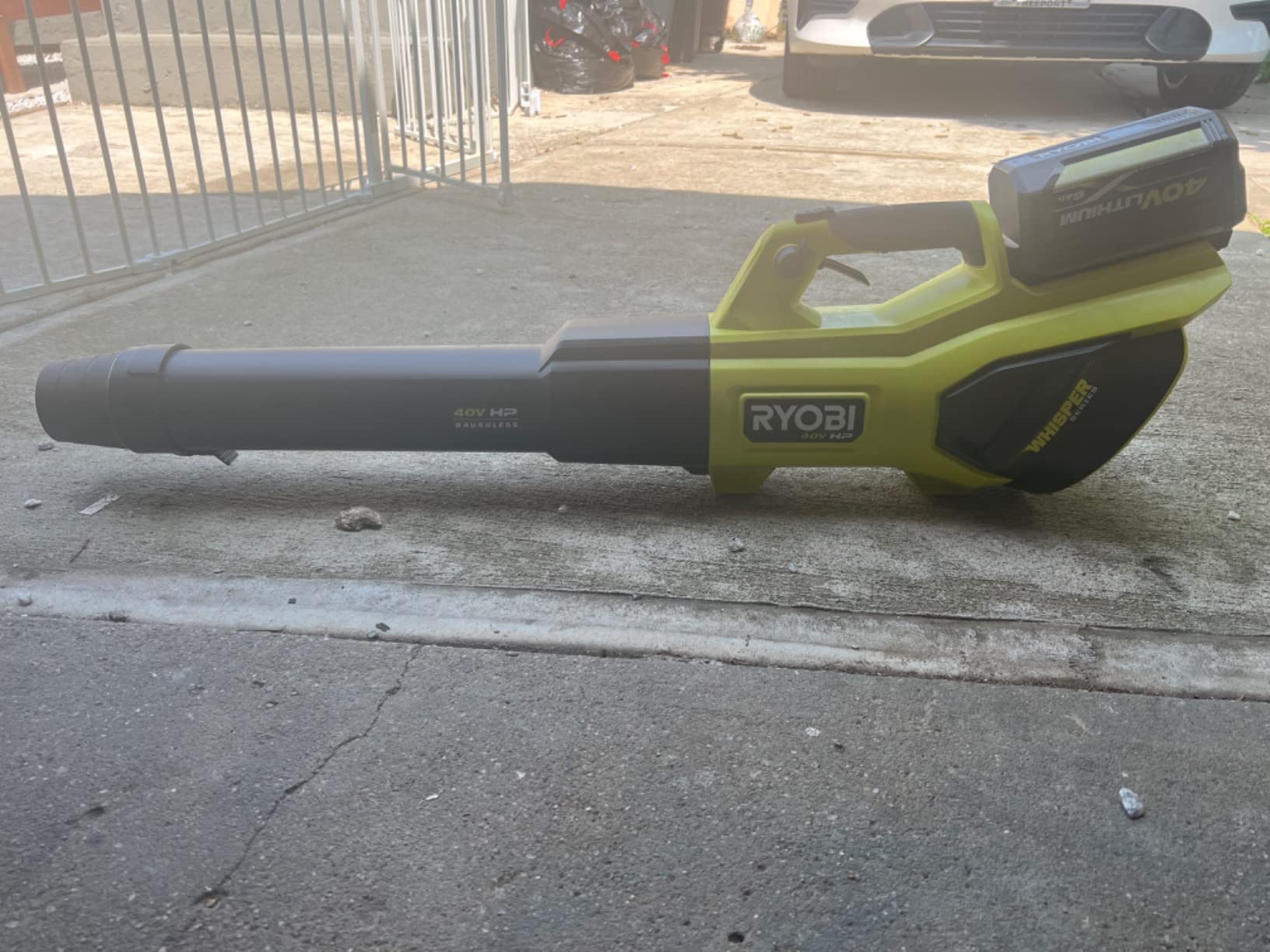 Ryobi 40V Whisper HP Brushless 190 MPH 730 CFM Cordless Battery Jet Fan Leaf Blower (Tool Only- Battery and Charger NOT Included) customer photo 1
