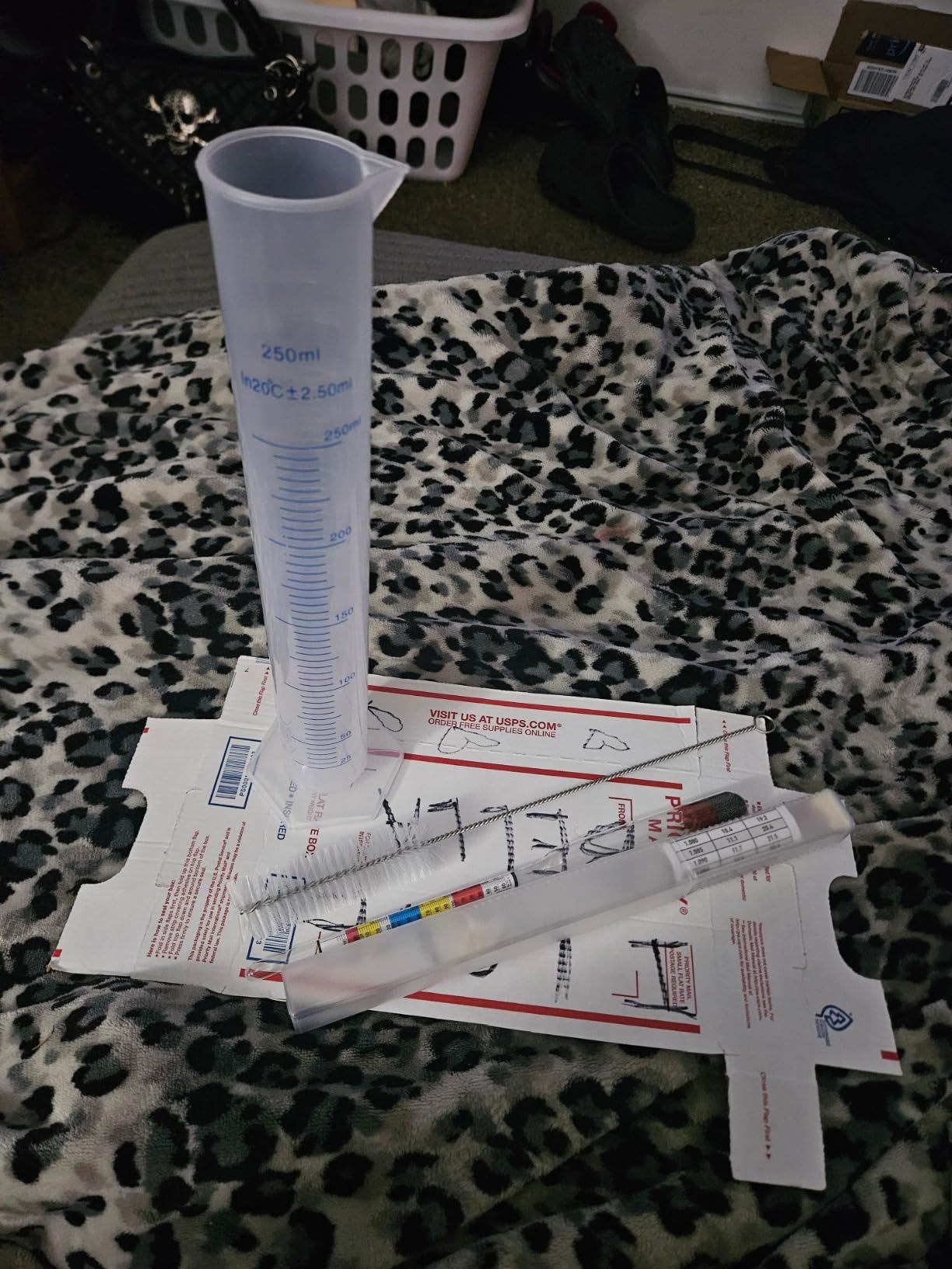 Hydrometer Test Kit, Triple Scale Alcohol Tester Hydrometer for Wine, Beer, Kombucha & Mead, Wine Making Kit, (ABV Tester, Brix, Specific Gravity Hydrometer) + Hydrometer Test Jar for Home Brewing Kit customer photo 1
