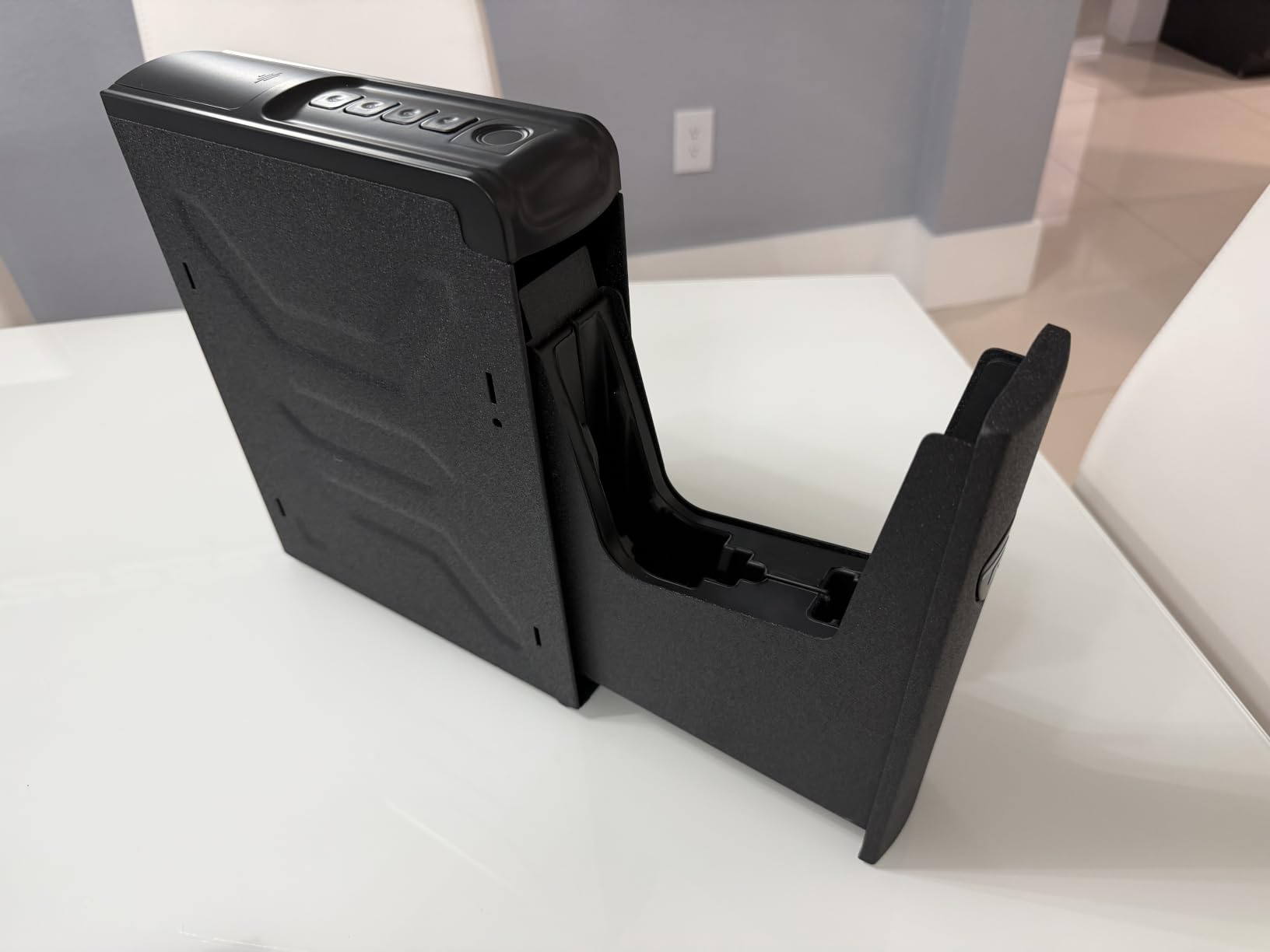RPNB Bedside Gun Safe for Handgun,Biometric Handgun Safes,Small Pistol Safe customer photo 2
