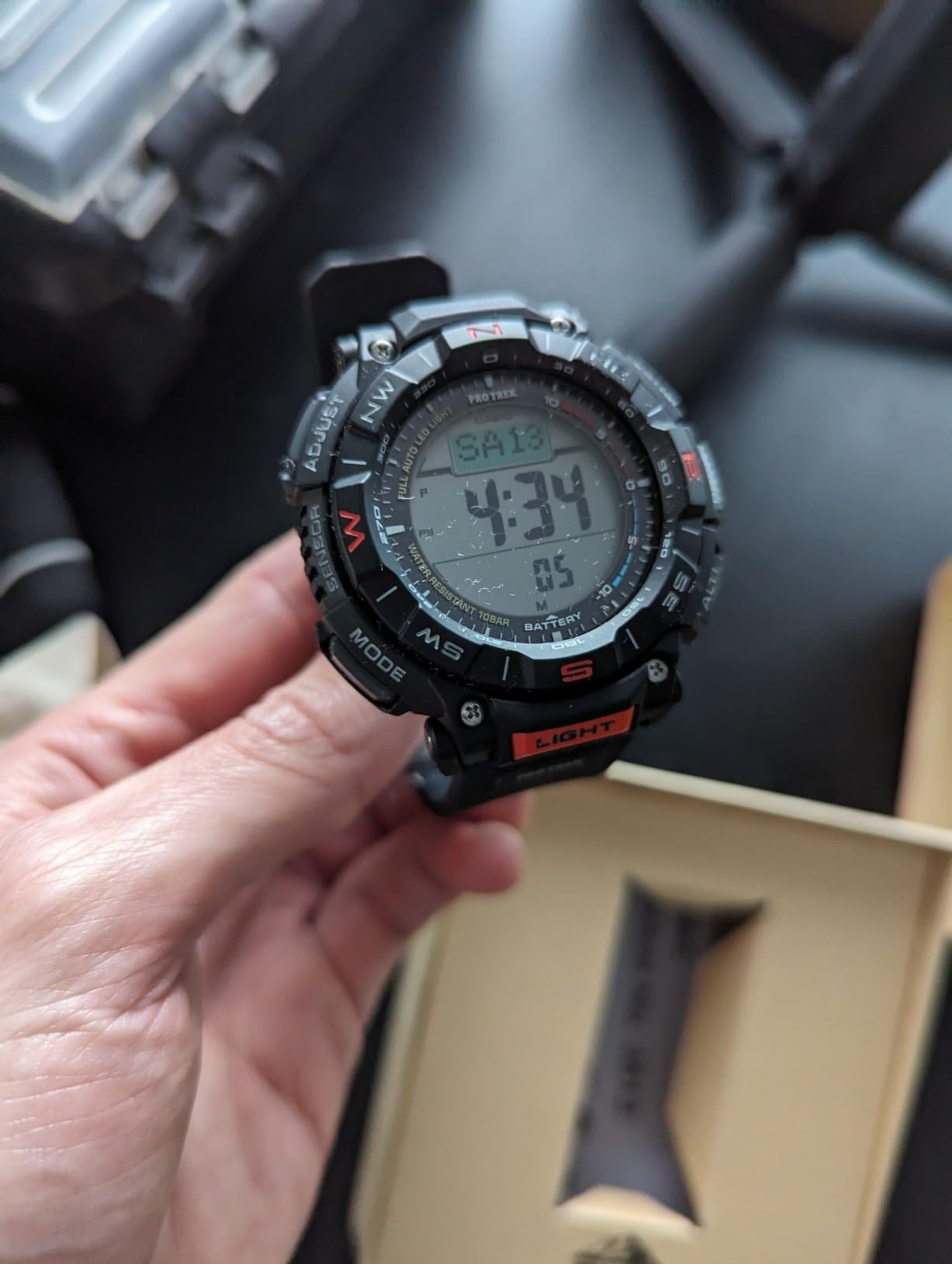 Casio PRG340 Pro Trek Outdoor Watch with Altimeter/Barometer/Compass customer photo 2
