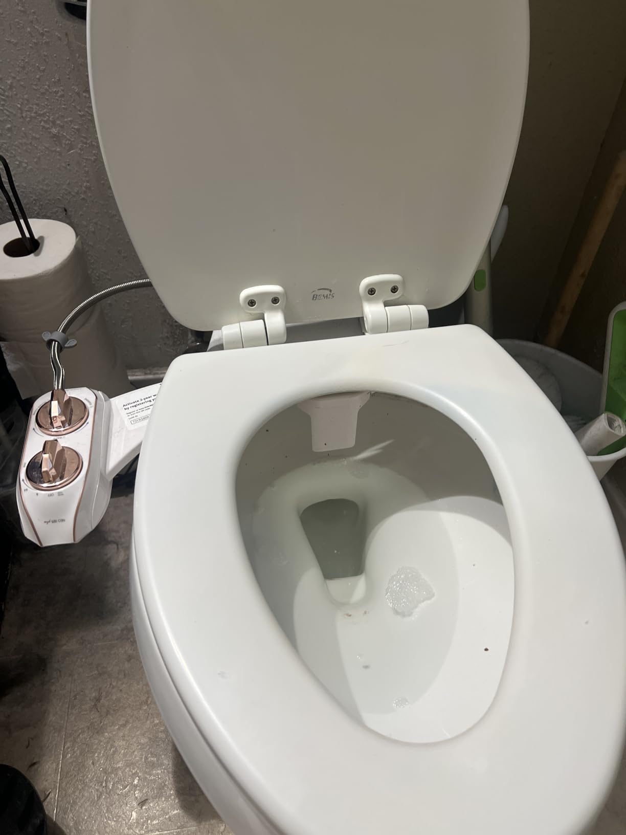 LUXE Bidet NEO 185 PLUS - Patented Bidet Attachment for Toilet, Chrome customer photo 1