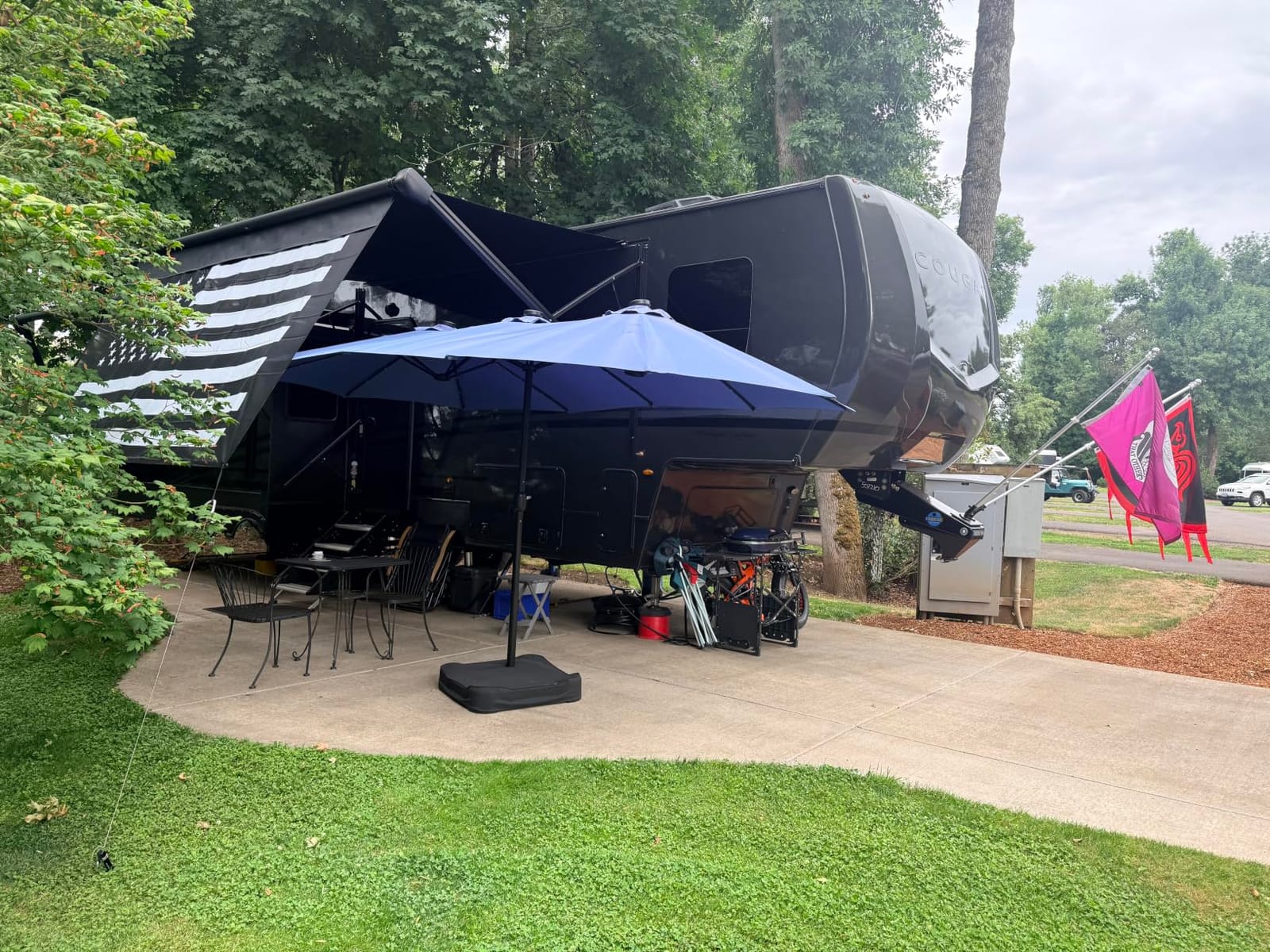 RV Awning Mesh Sun Shade Screen for Motorhome Camper Trailer Sunshade customer photo 1