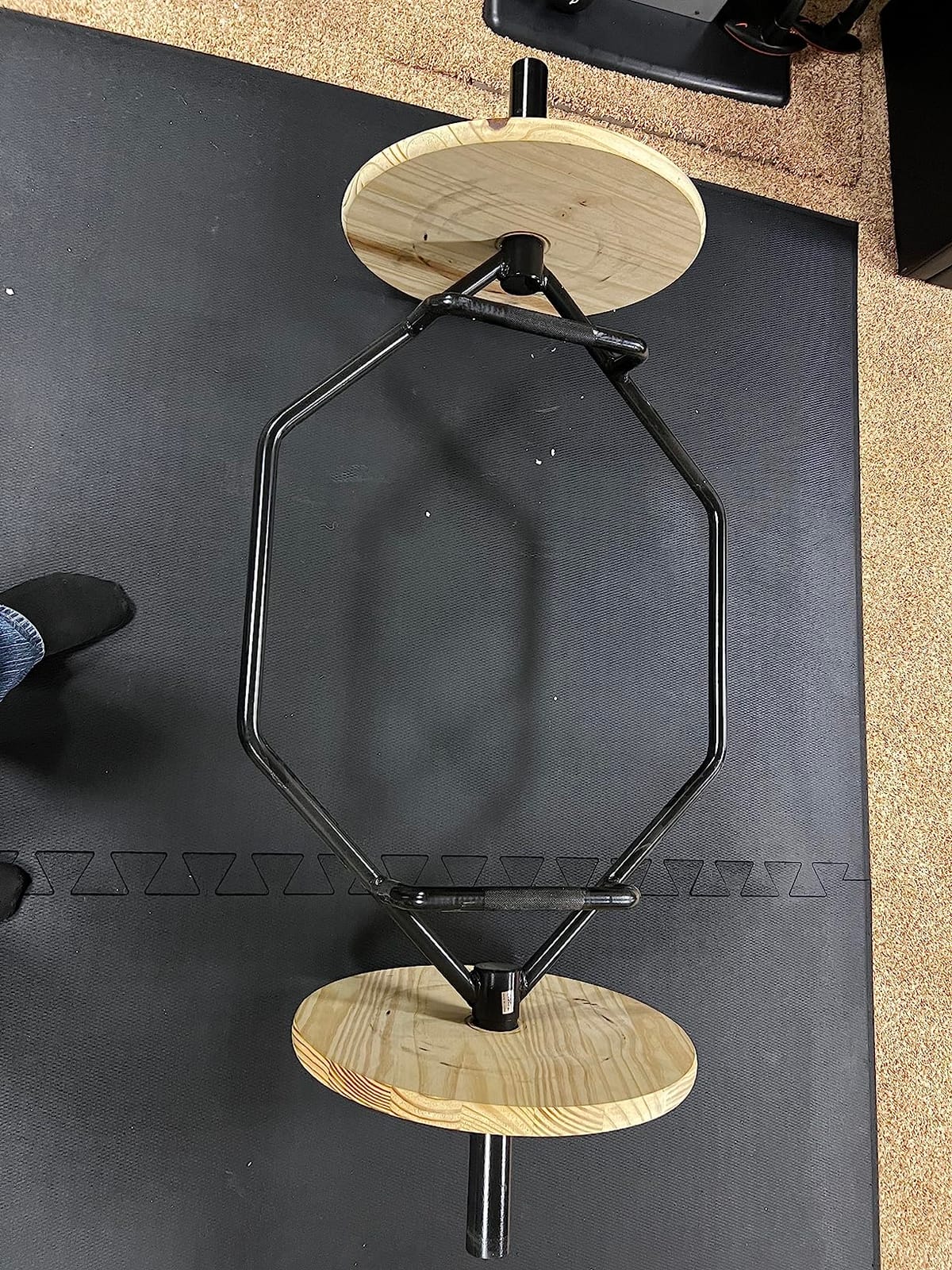 CAP Olympic Trap Bar | Heavy-Duty Hex Shrug & Deadlift Weight Bar customer photo 1