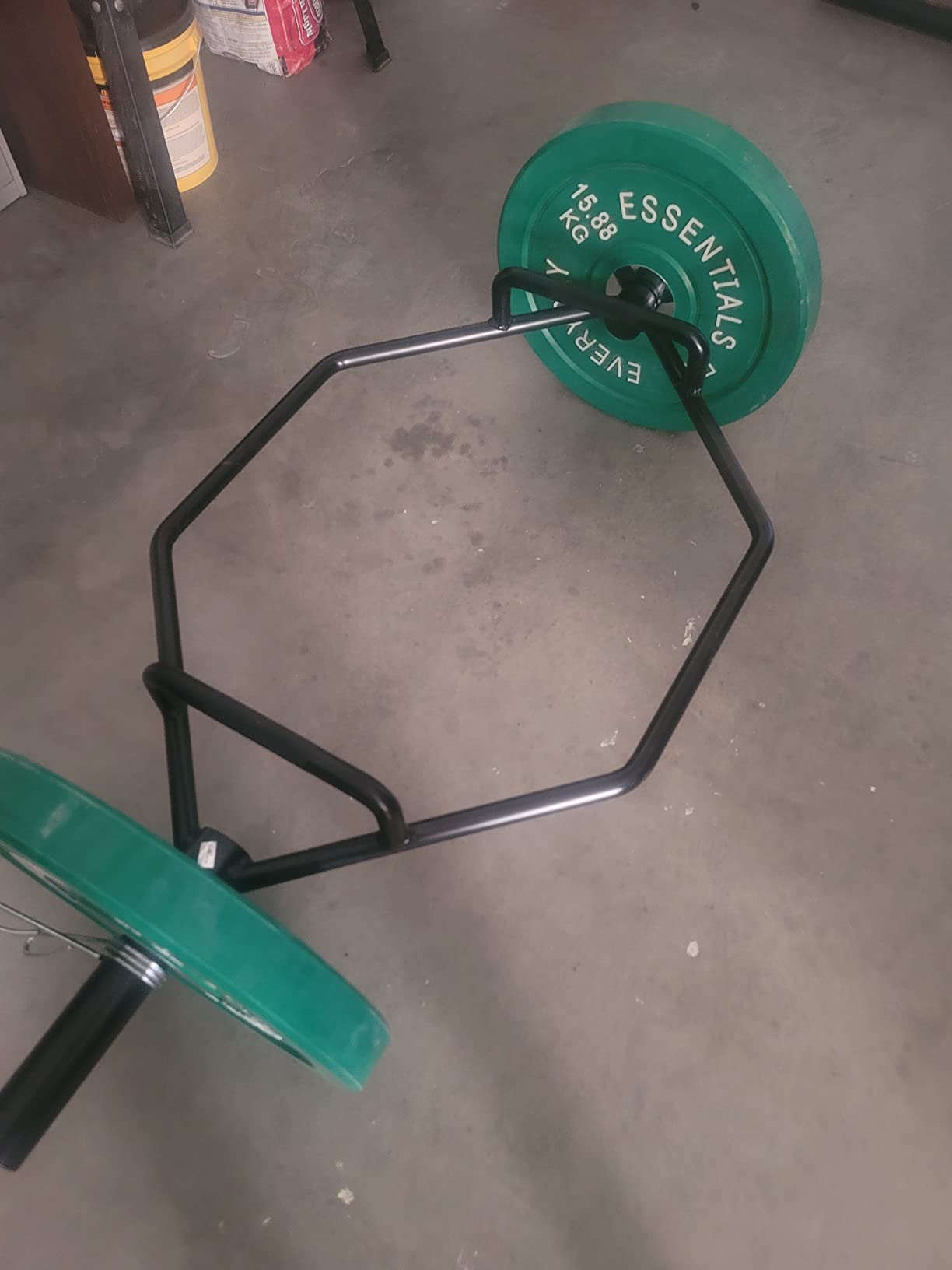 CAP Olympic Trap Bar | Heavy-Duty Hex Shrug & Deadlift Weight Bar customer photo 2
