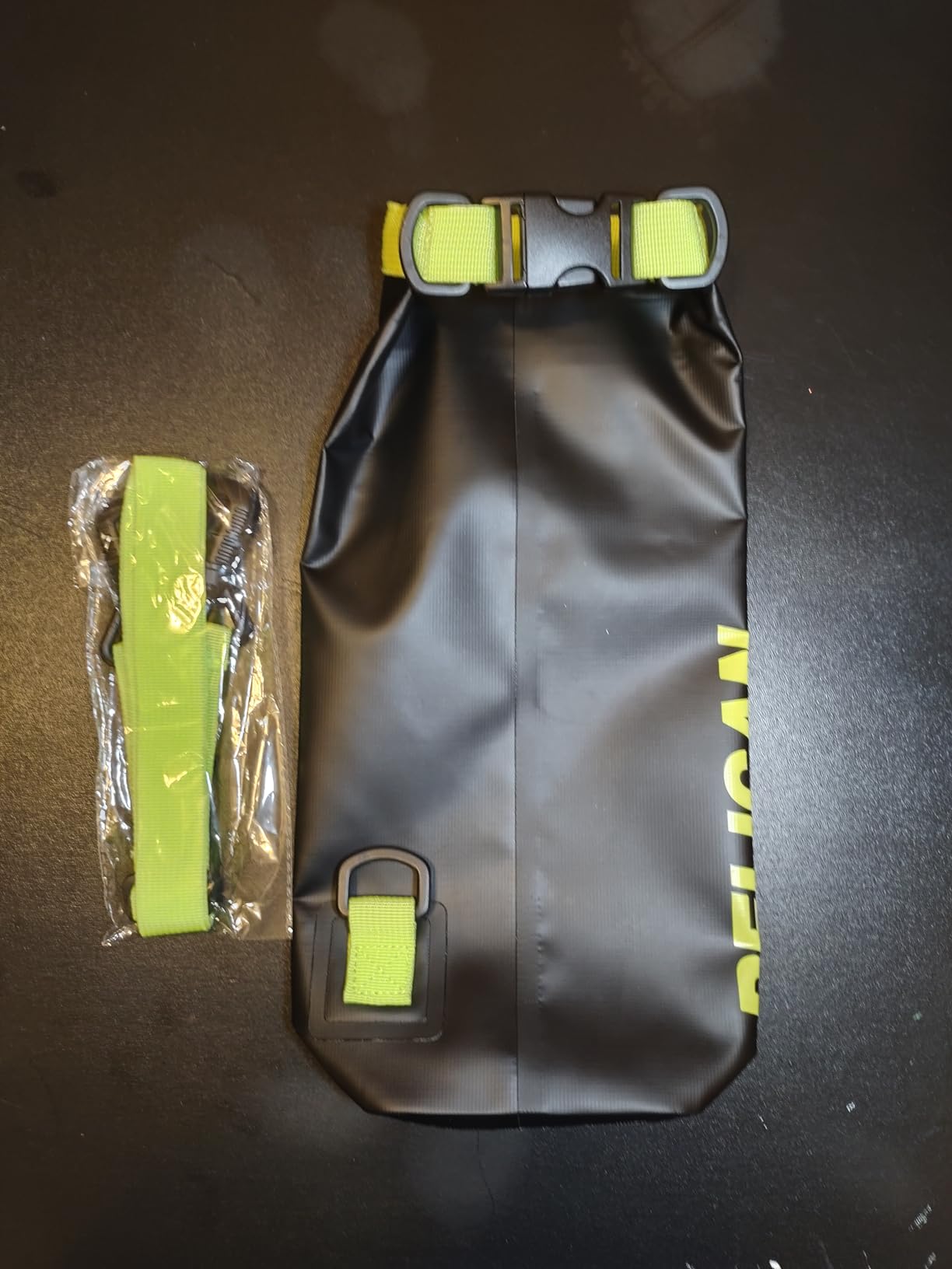 Pelican Marine IP68 Waterproof Dry Bag 2L w/Phone Pouch/Case - Black/Yellow customer photo 2