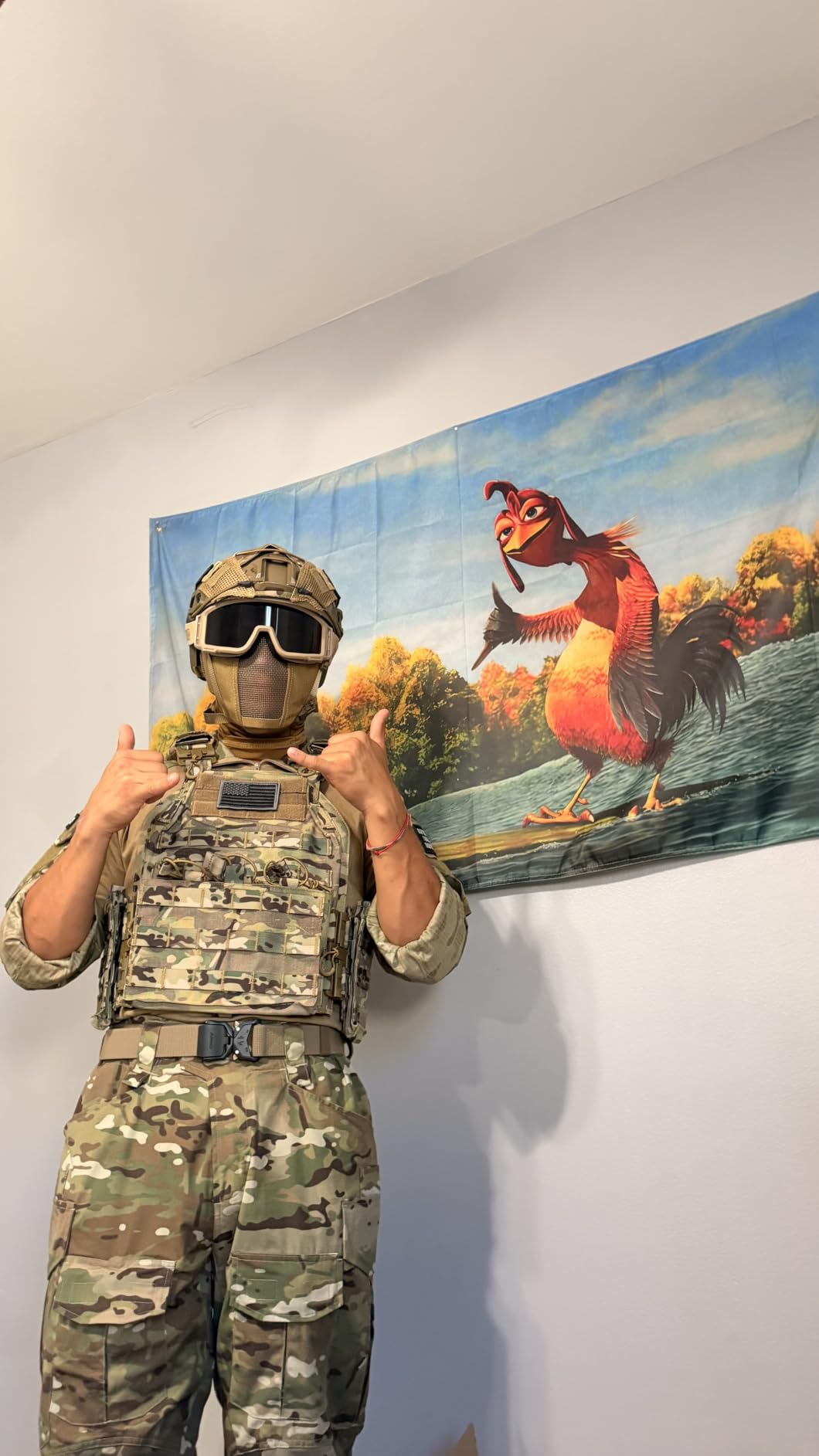 ACTIONUNION Tactical Airsoft Helmet with Cover for Paintball customer photo 2