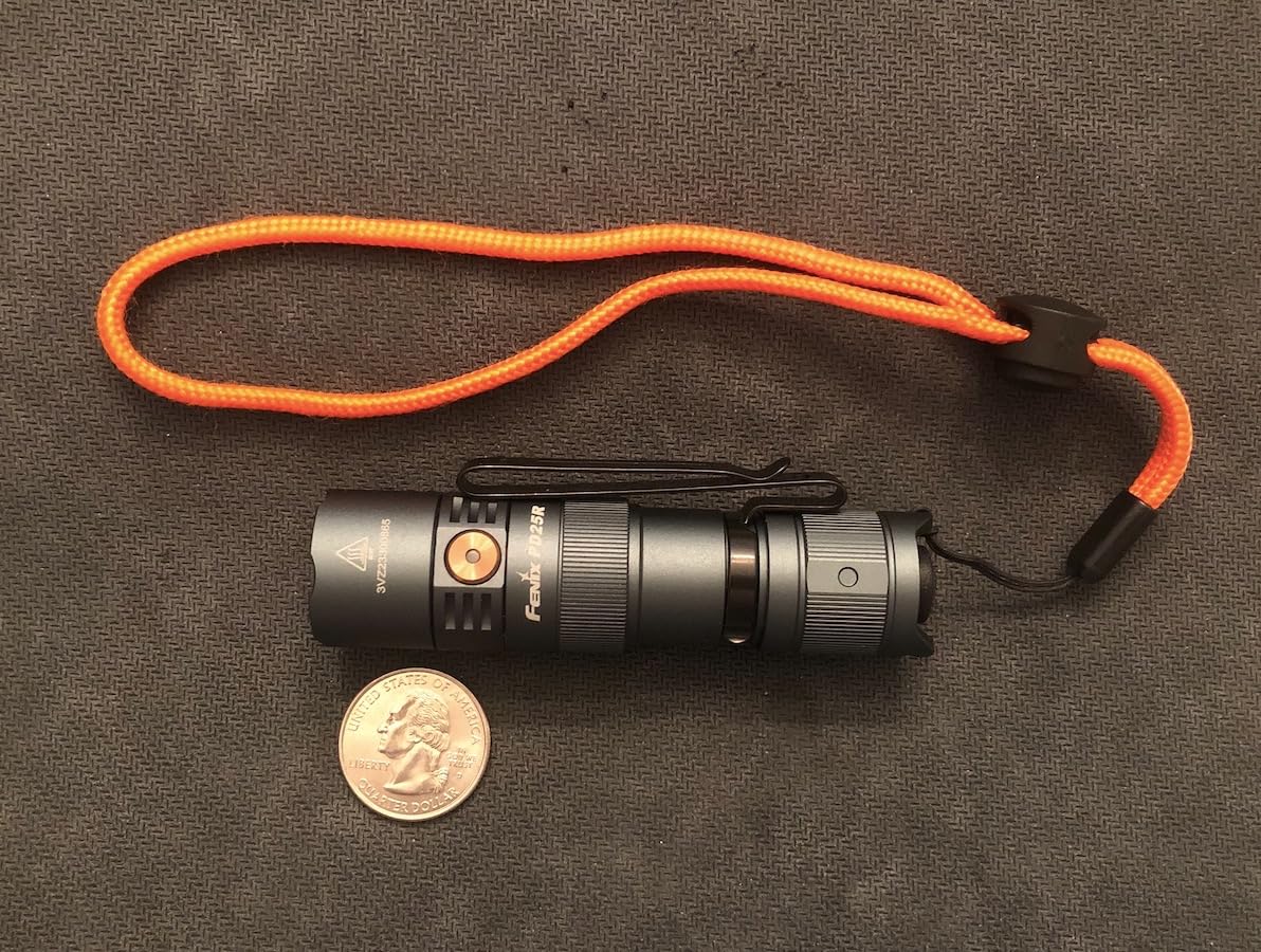 Fenix PD25R EDC Flashlight 800 Lumen USB-C Rechargeable, Dual Switch Pocket Size Lightweight with Organizer customer photo 2