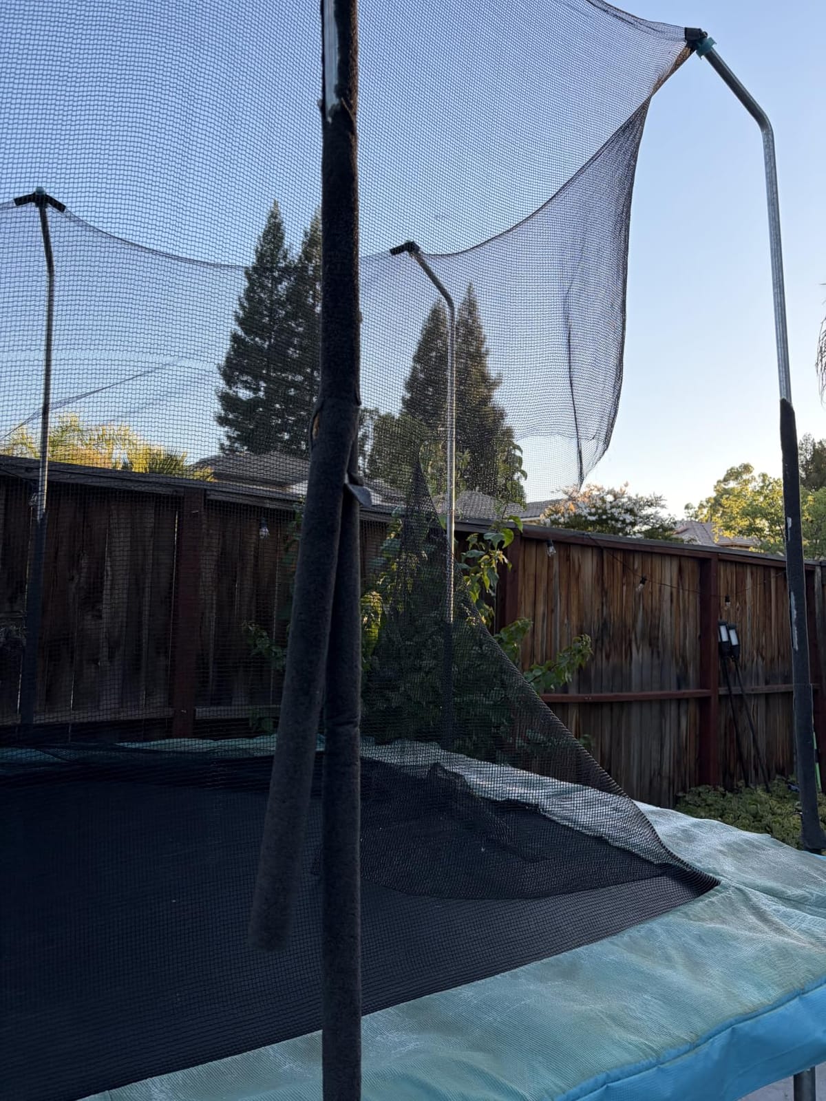 Giantex Trampoline, 8 FT x 14 FT ASTM Certified Rectangular Trampoline with Enclosure, Ladder, Double-Side Galvanized Steel Frame, Max Load 440 Lbs, Outdoor Recreational Trampolines for Kids, Adults customer photo 2