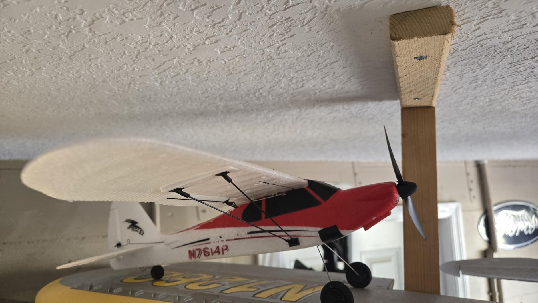 RC Plane, 4CH Remote Control Airplane for Beginners & Adults | Sport Cub Trainer RTF, Prop Saver, 6-Axis Gyro Stabilizer, 3 Modes, Radio Controlled Aircraft, 500mm, Blue customer photo 1