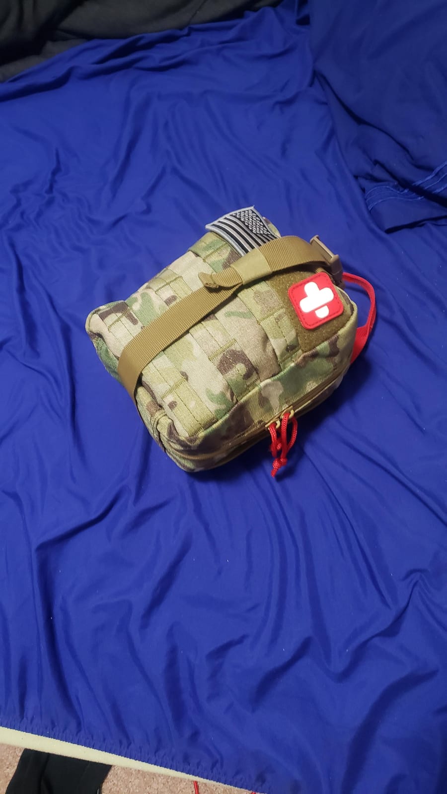 EVERLIT Advanced Trauma Kit, CAT GEN-7 Tourniquet, TCCC Compliant, Mil-Spec Nylon Laser Cut Pouch with 36