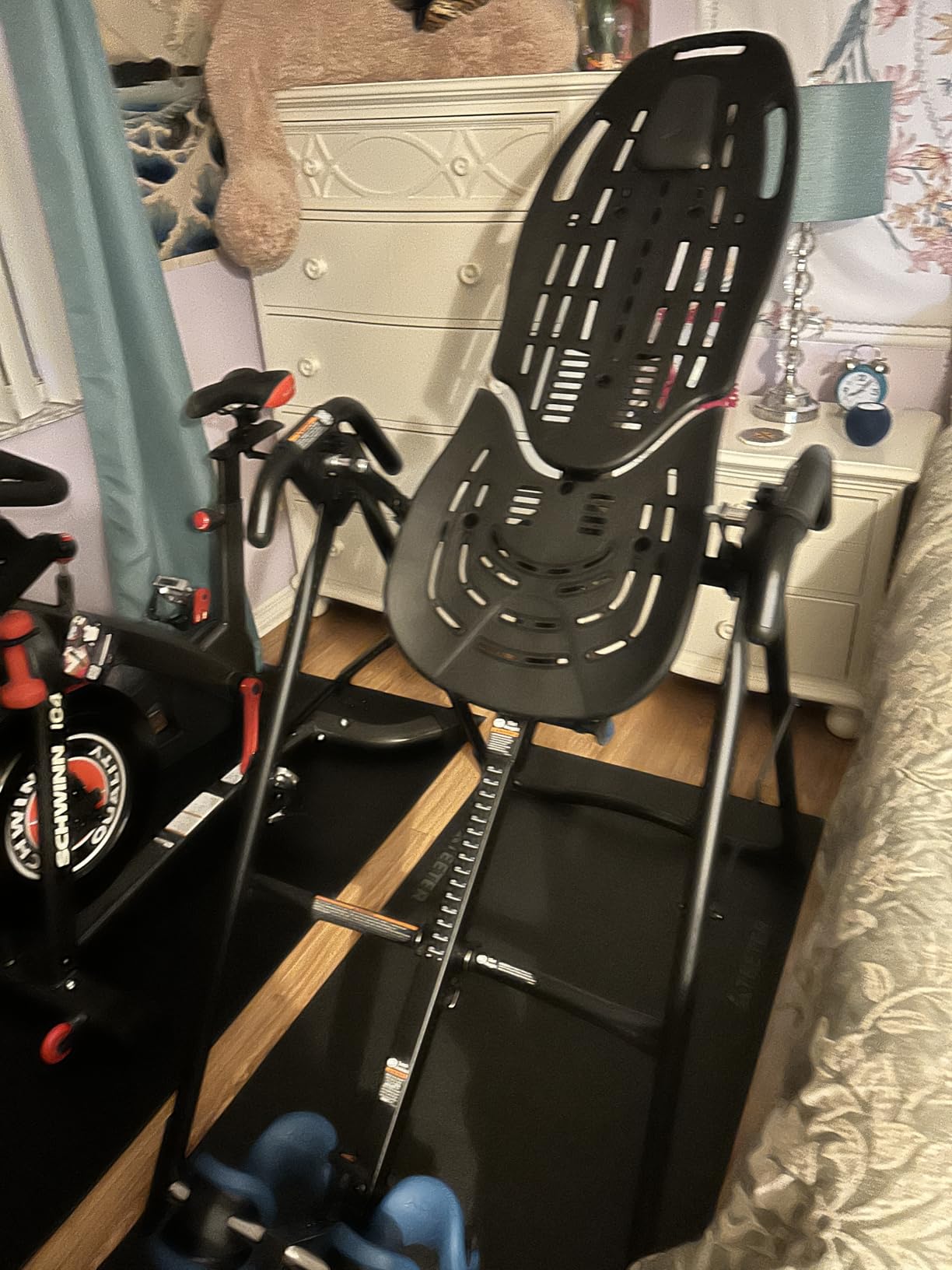 TEETER EP-560 Inversion Table w/Accessories for Back Pain Relief - FDA - Registered, UL Safety Certified, 300 lb Capacity, Designed & Patented in USA customer photo 2