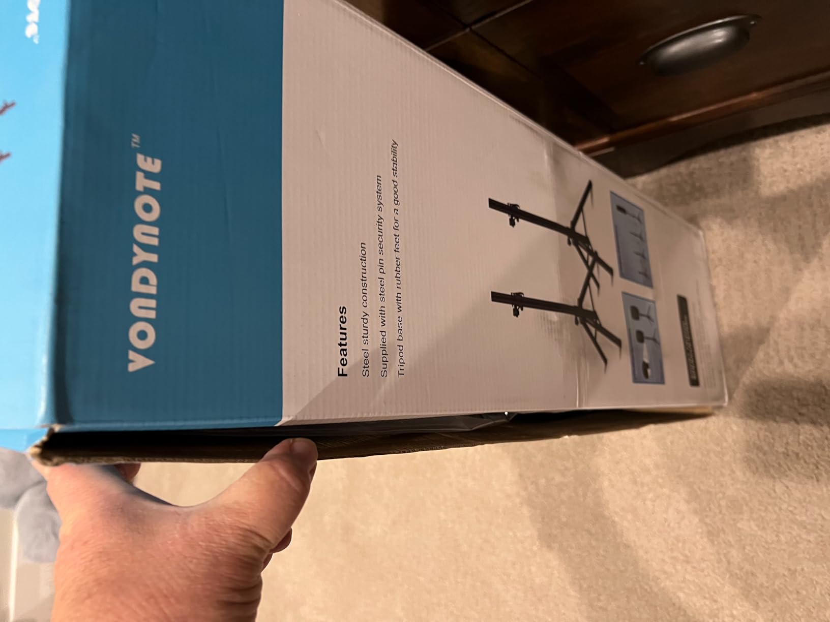Vondynote Tripod Speaker Stands Pair 33.5