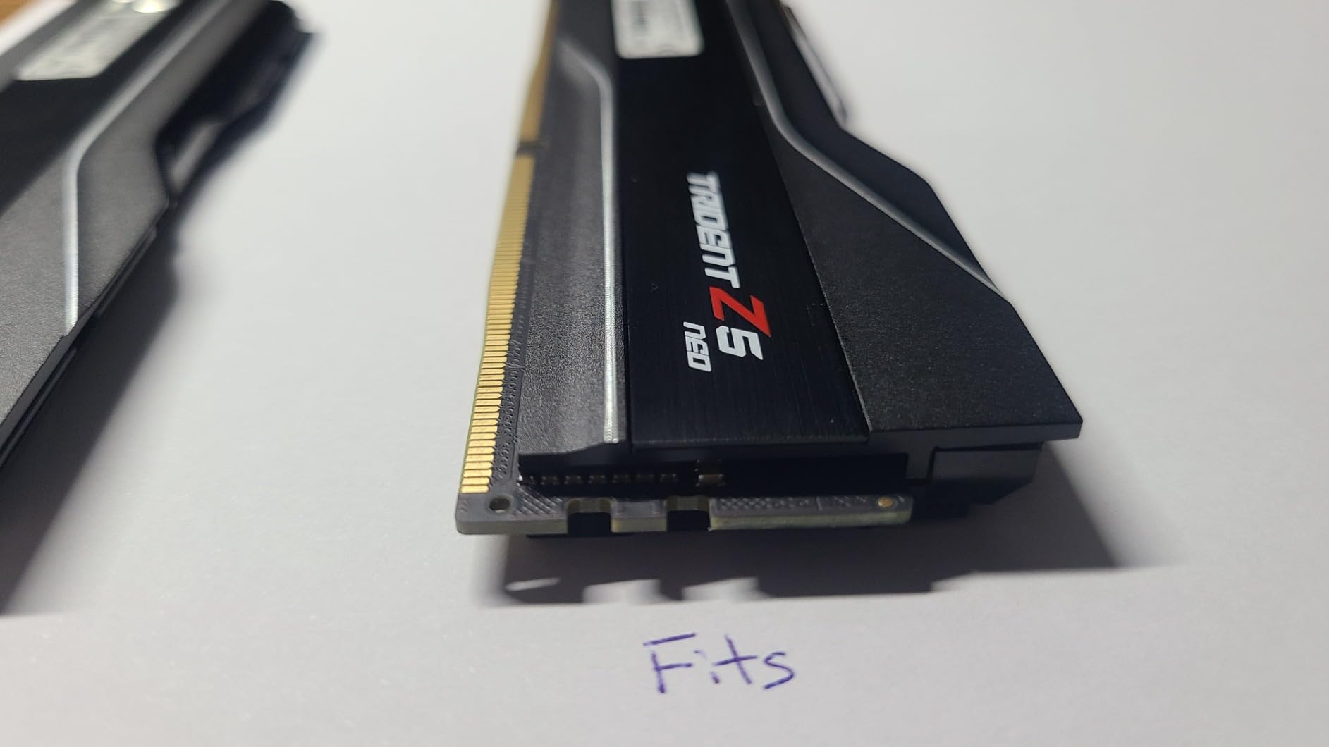 G.SKILL Trident Z5 Neo Series DDR5 RAM (AMD EXPO) 64GB (2x32GB) 6000MT/s CL30-40-40-96 1.40V Desktop Computer Memory U-DIMM - Matte Black (F5-6000J3040G32GX2-TZ5N) customer photo 1