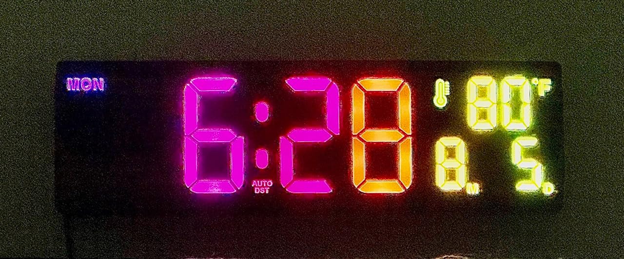 Soobest Digital Wall Clock with Seconds for Gym customer photo 1