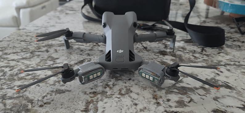 SYMIK Drone Strobe Lights (3 Pack), Meets FAA Anti-Collision Req for Night Flying, 3 Color in 1 Light, for DJI Mini 3/4/5 Pro, Mini 4K, Mavic 4/3/Pro/Classic, Air 3S/3/2s, Avata 2 customer photo 2