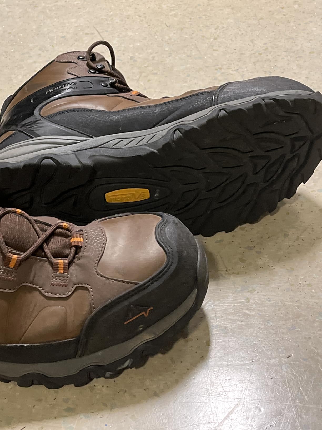 NORTIV 8 Men's Waterproof Steel Toe Work Boots customer photo 1