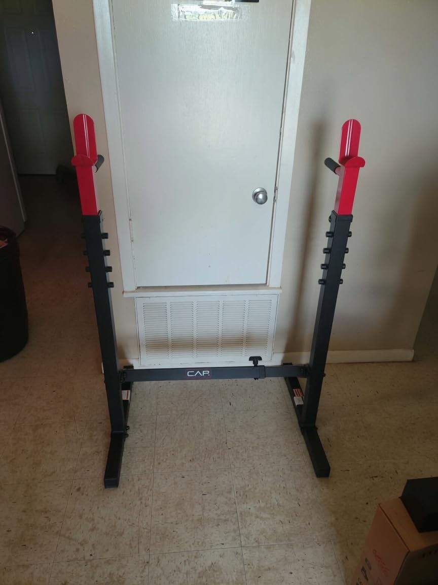 CAP Barbell Adjustable Multi-Function Squat Rack customer photo 1