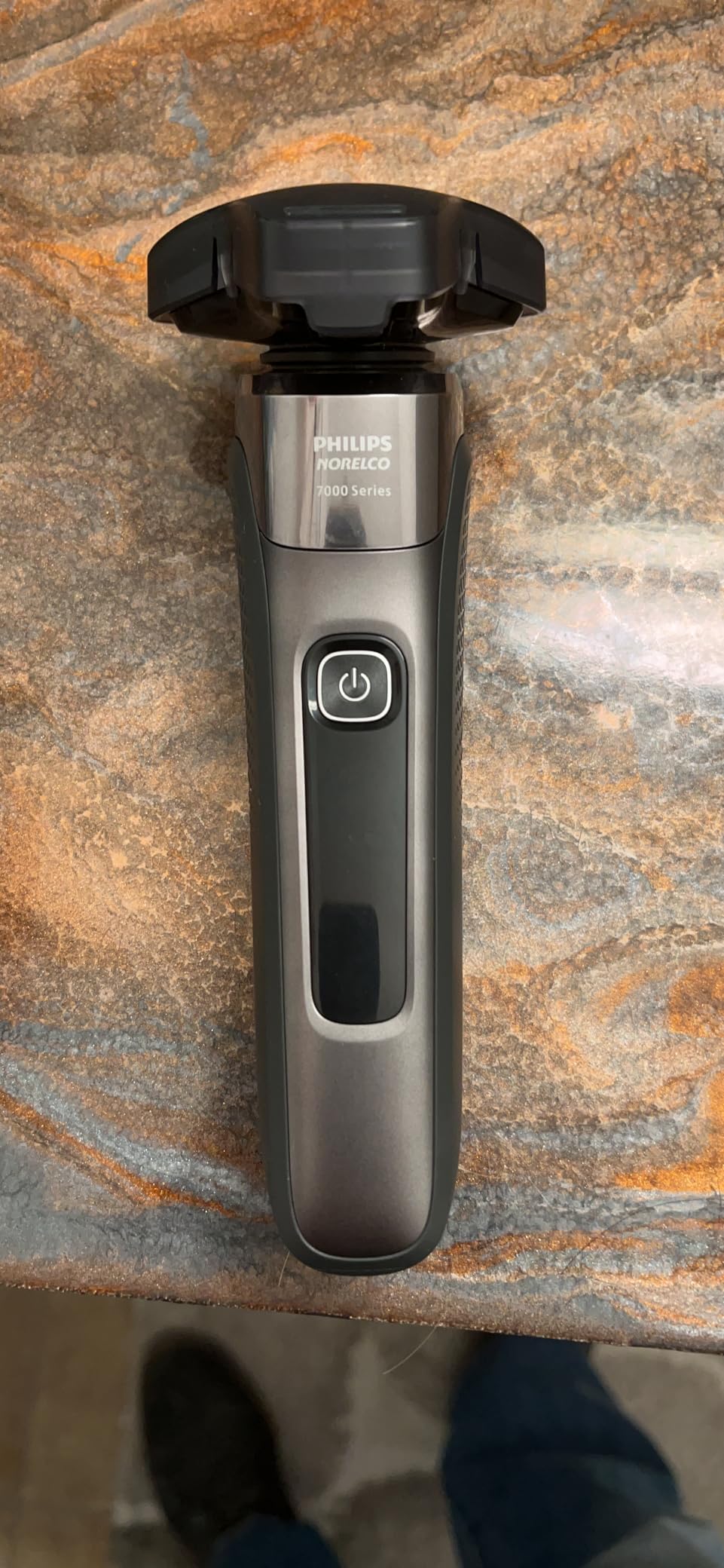 Philips Norelco 7200 Electric Shaver, Dark Chrome | 45 SteelPrecision Blades, SenseIQ Technology, Nano SkinGlide coating, 360° Flexible Heads, Pop-up Trimmer, S7885/85 customer photo 1