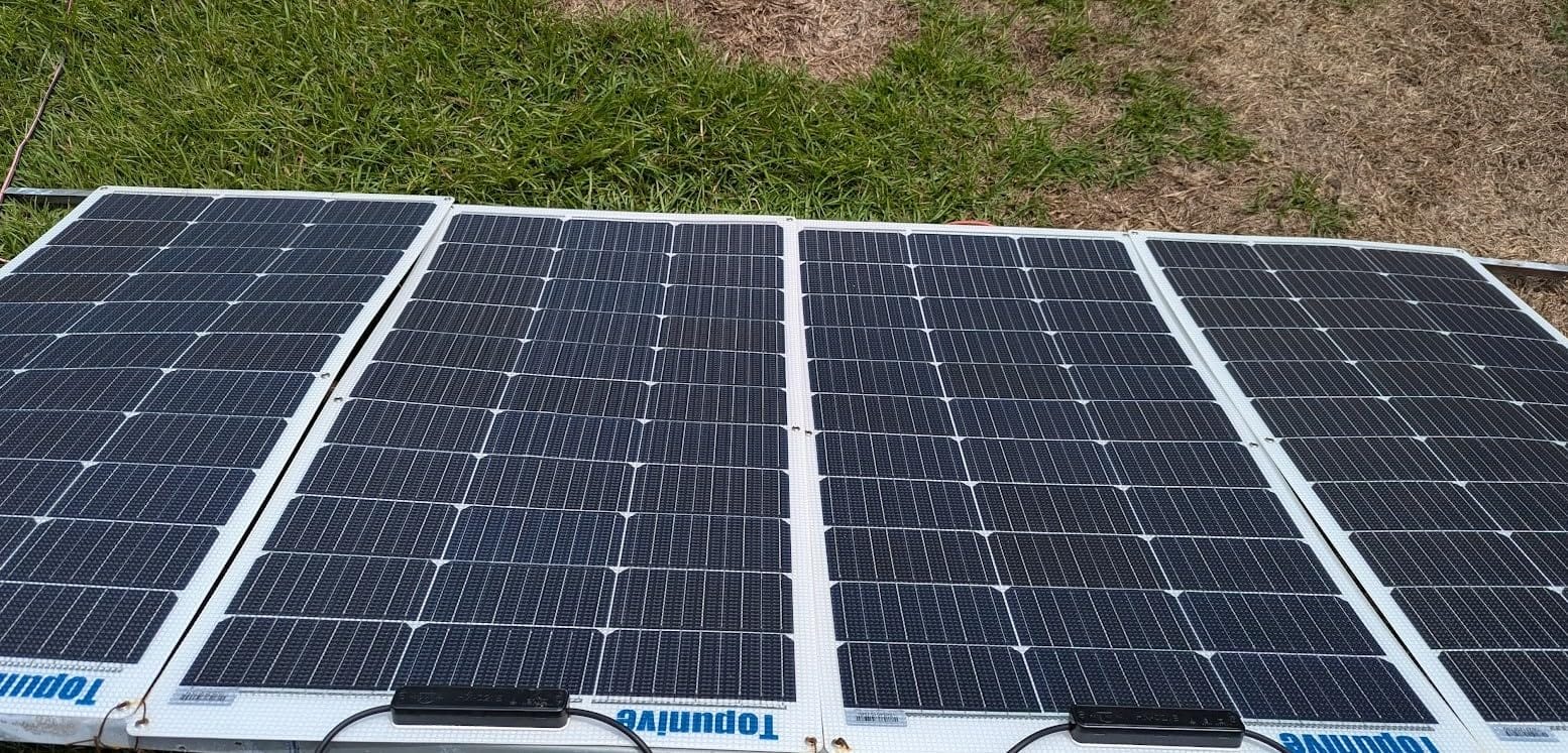 100W 12V Flexible Solar Panel 9BB Monocrystalline Cell 12 Volt Semi-Flexible for Marine RV Trailer Boat Cabin Van Car Uneven Surfaces 12V Battery Charge customer photo 2
