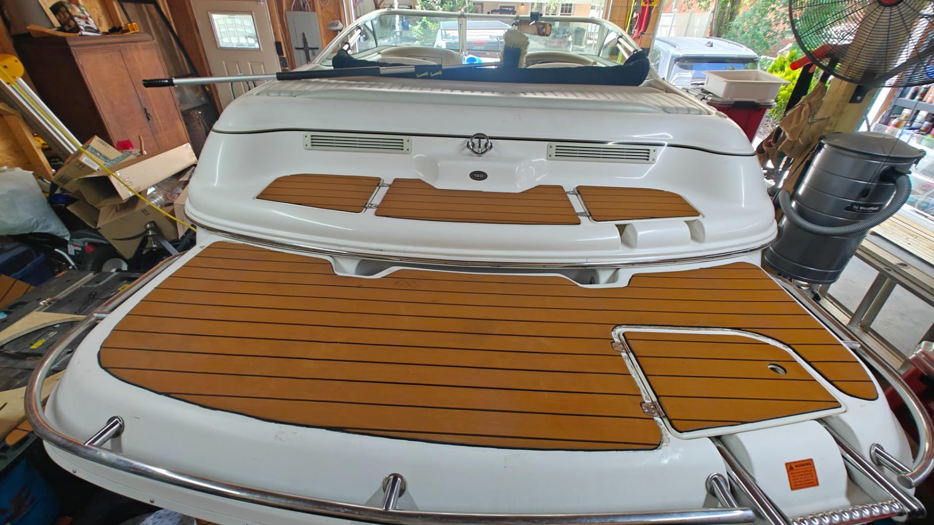 OCEANBROAD Boat Flooring 96''x16.8''/28.8''/36''/45.6'' customer photo 2