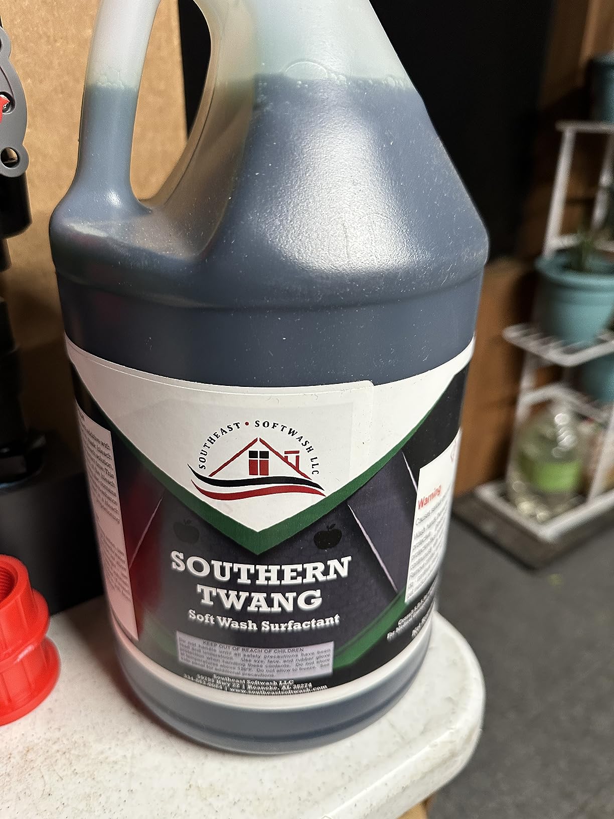 Southeast Softwash Southern Twang - Professional Exterior House Cleaner, Siding Cleaner & Roof Wash Surfactant for Pressure Washing & Soft Wash Applications | Crisp Apple Scent, 1 Gallon (1 Pack) customer photo 2
