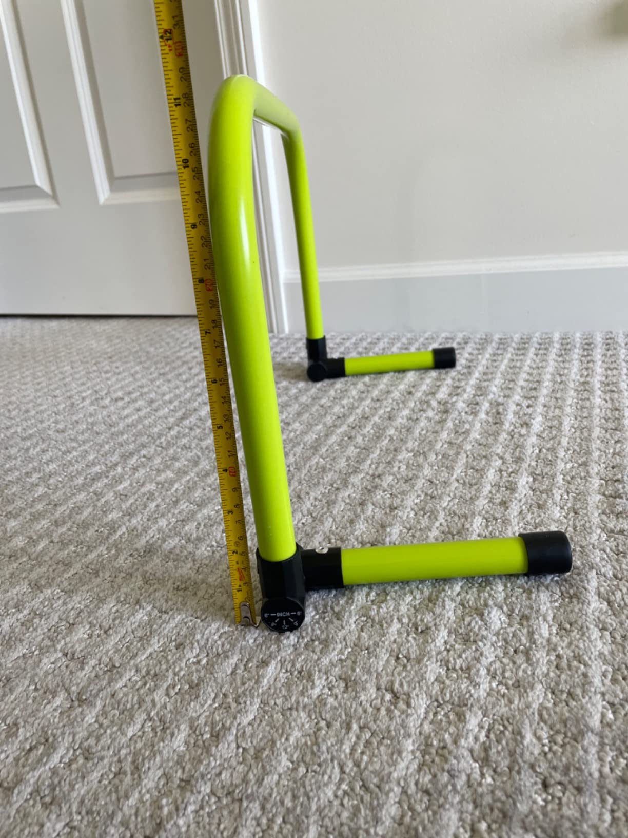 Body Sport Adjustable Athletic Speed Training Hurdles, Jumping & Speed Training Fitness Equipment, Hurdles for Track & Field, Basketball, Soccer & More, Set of 5 customer photo 2