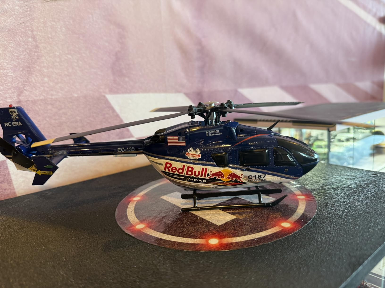 EC135 C187 Remote Controlled Heli Aircraft Plane RC Helicopter add Optical Flow Positioning Single Rotor No Ailerons 6-Axis Gyroscope Altitude Hovering Aerobatics for Adults Beginners customer photo 1