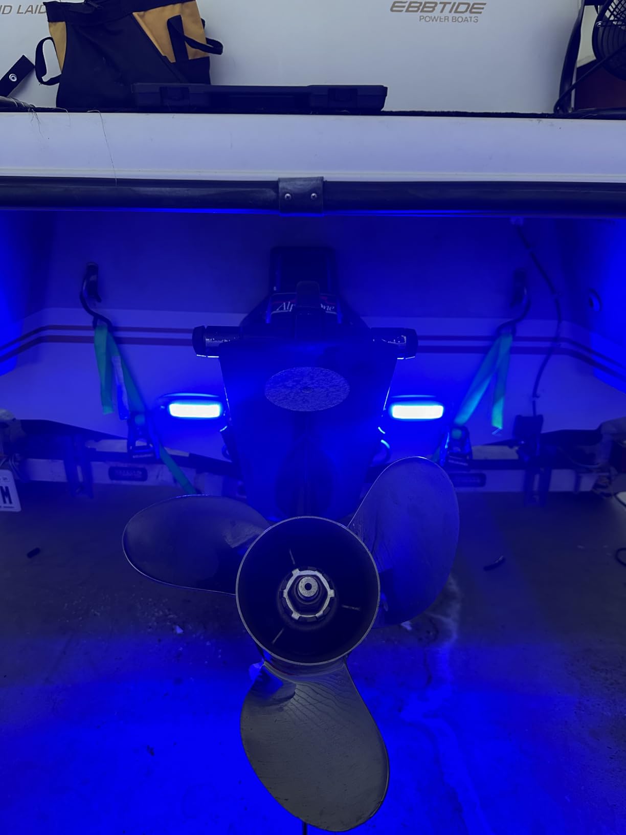 UCINNOVATE 2X 6.9” Marine LED Boat Light, 84LED Waterproof Transom Lights customer photo 2