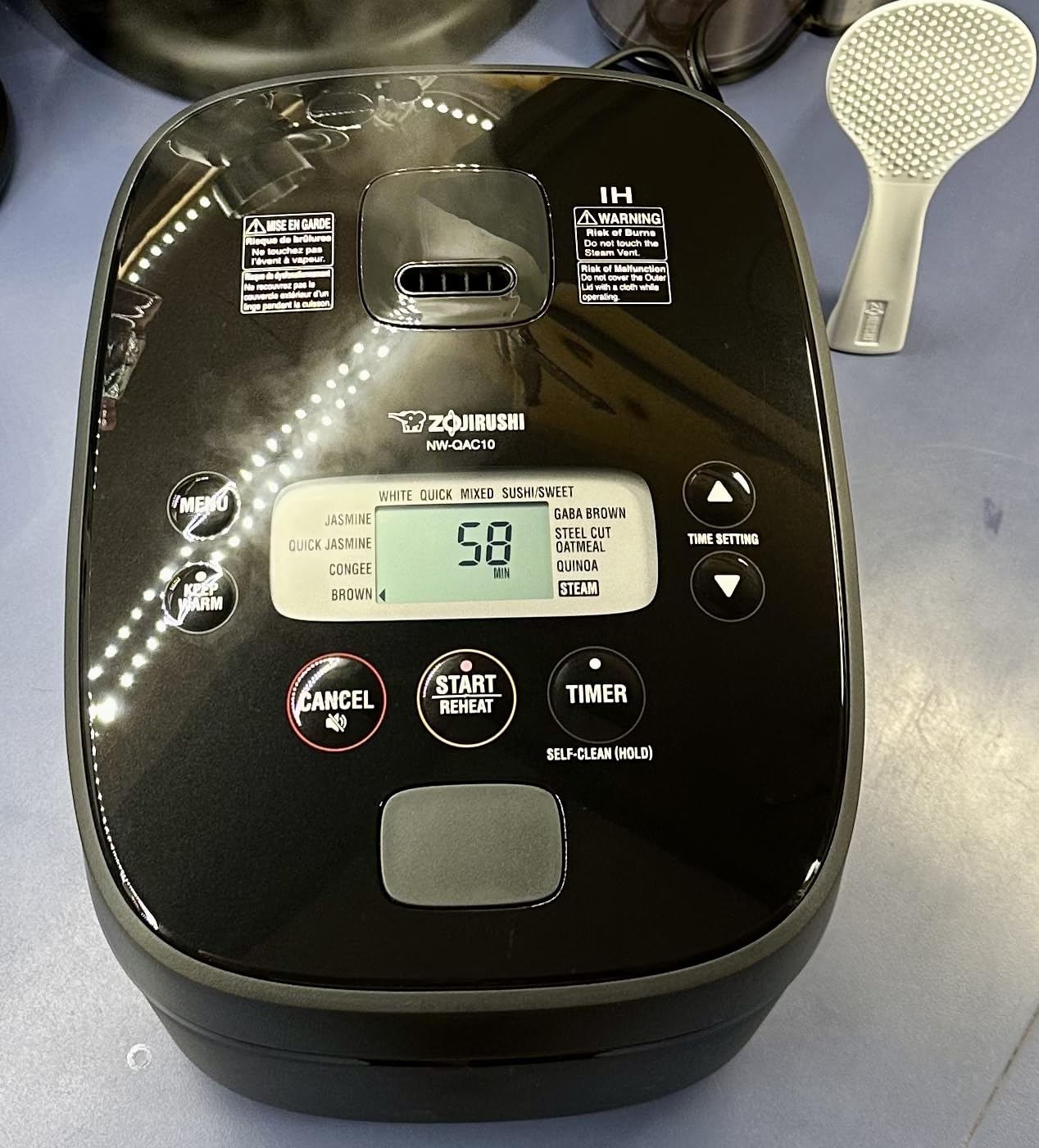Zojirushi Nw QAC10 5.5 Cup Induction Rice Cooker and Warmer (Black) customer photo 2