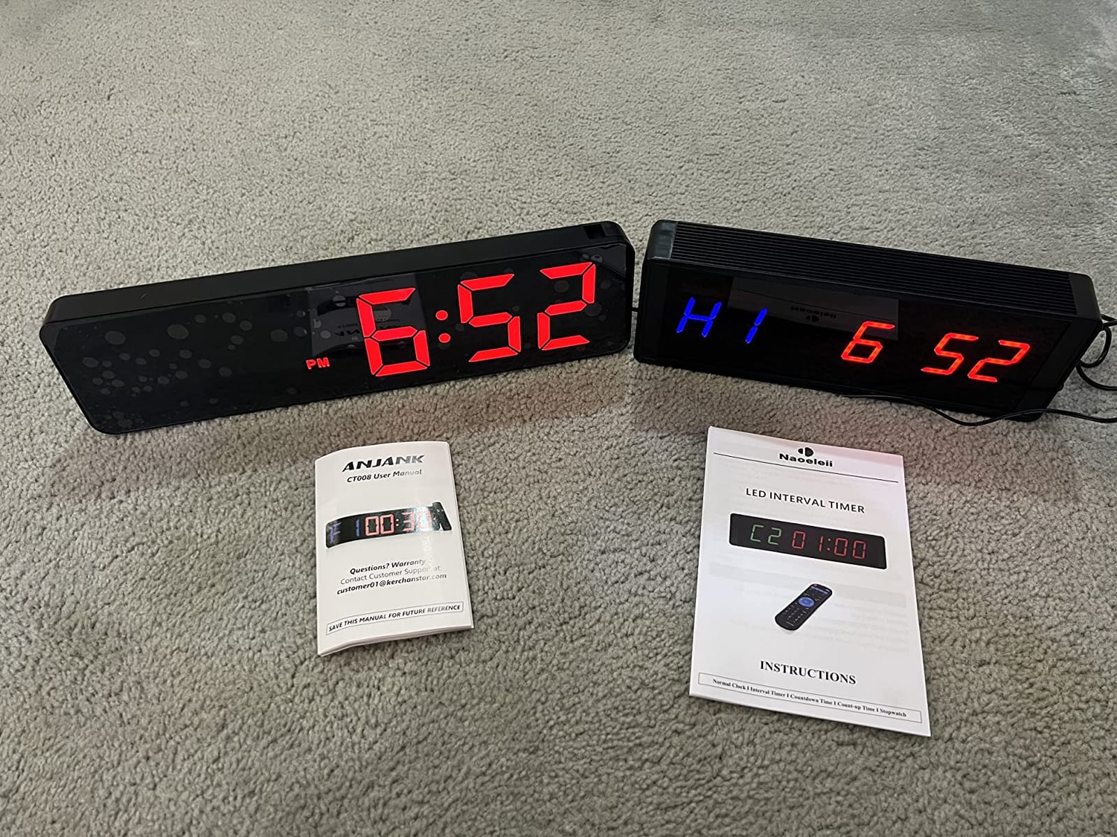 ANJANK Gym Timer 15