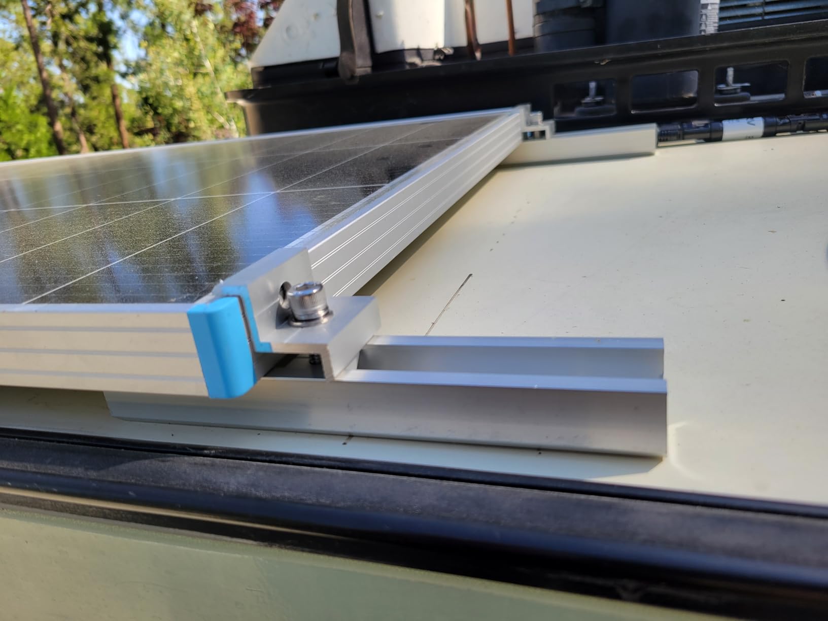 Anbte Solar Panel Roof Mounting Kit, 7.87